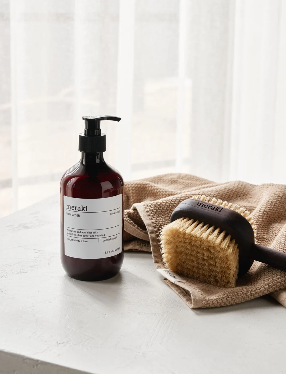 meraki - Body lotion, Pure basic - voiteet - brown - 0