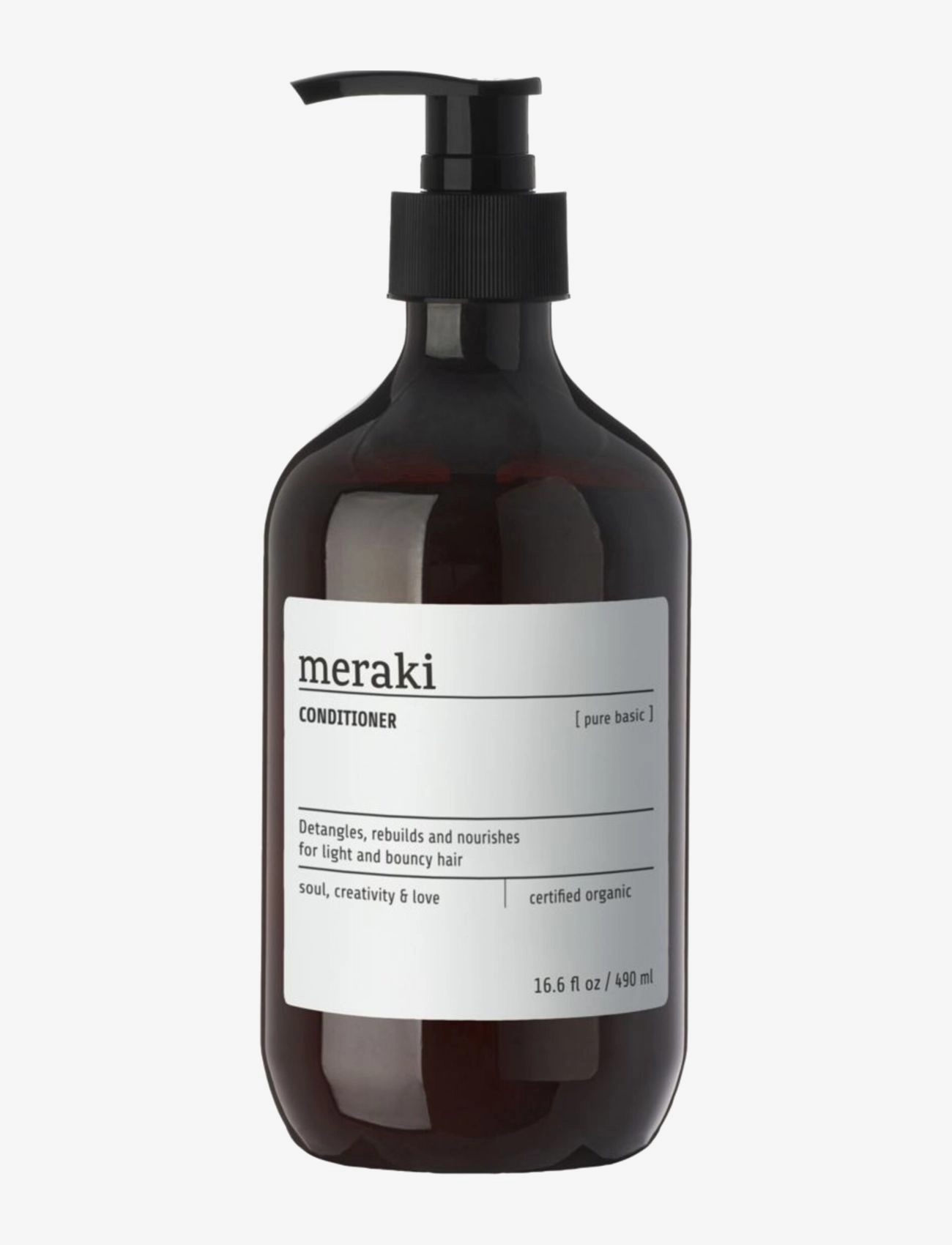 meraki Conditioner, Pure Basic, Balsam, Nude, Str: 490 ml