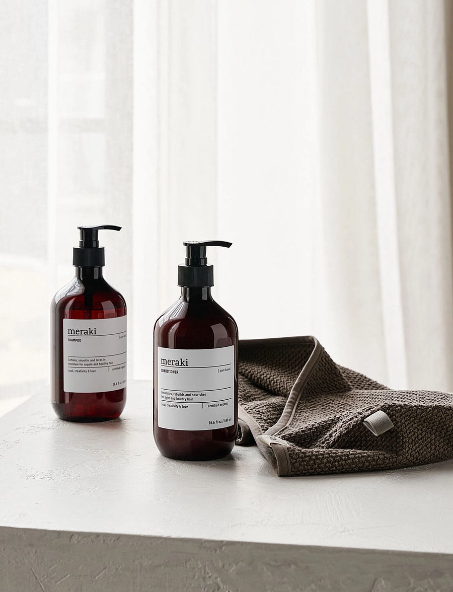 meraki - Conditioner, Pure basic - hårpleje - brown - 0