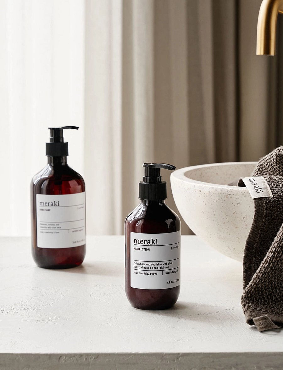meraki - Hand lotion, Pure Basic, 275 ml - handkräm - brown - 0