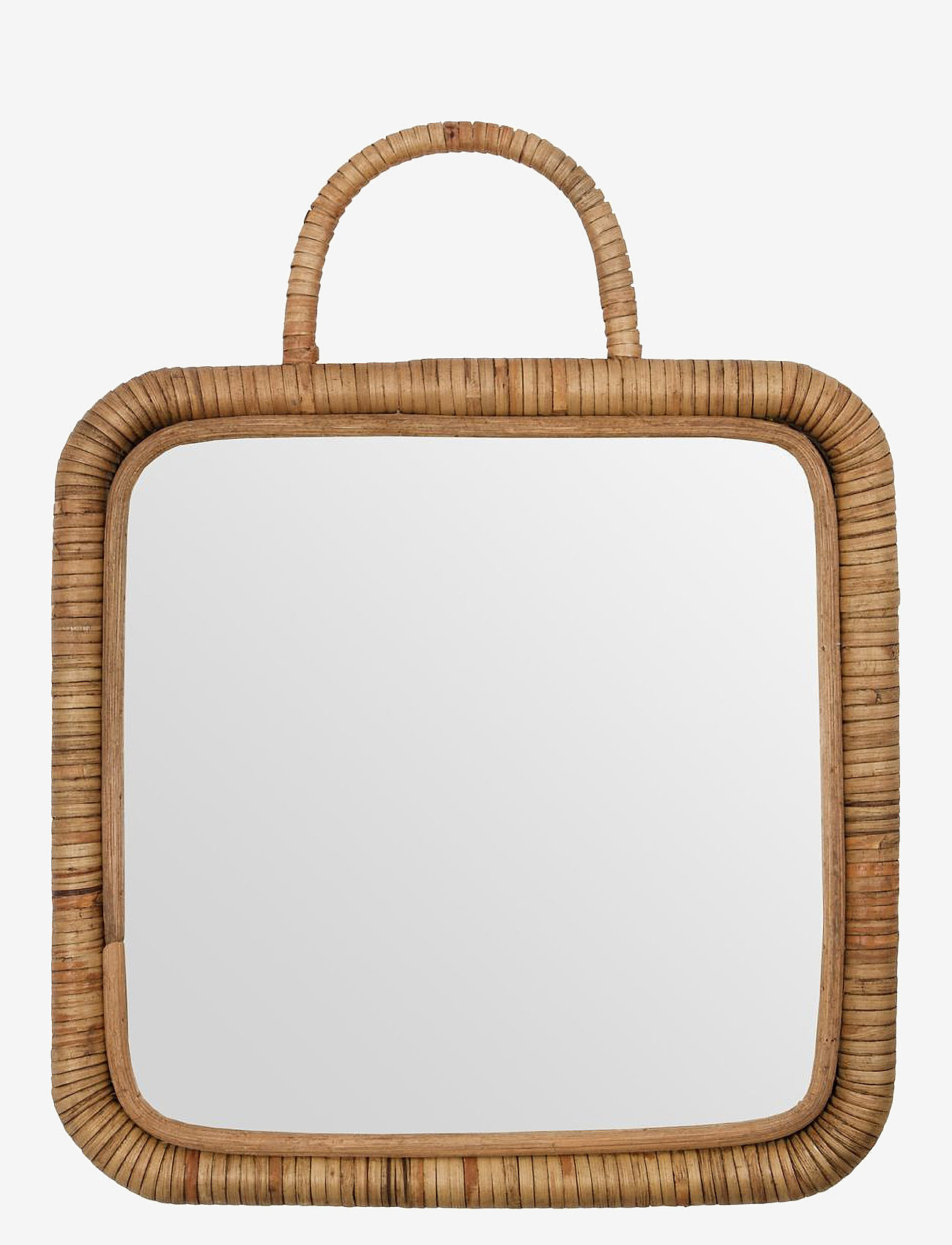 meraki - Mirror w. frame, MKBaki, Natural - nordiske mærker - natur - 1