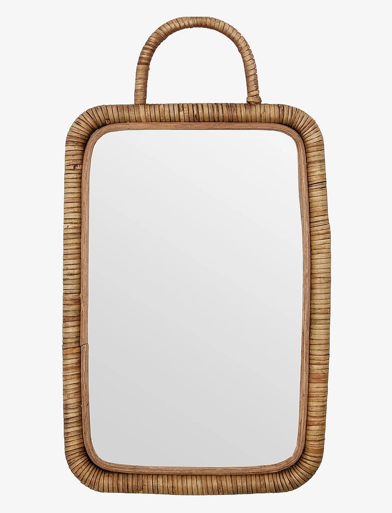 meraki - Mirror w. frame, MKBaki, Natural - norræn vörumerki - natur - 1