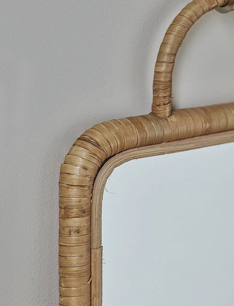 meraki - Mirror w. frame, MKBaki, Natural - norræn vörumerki - natur - 2