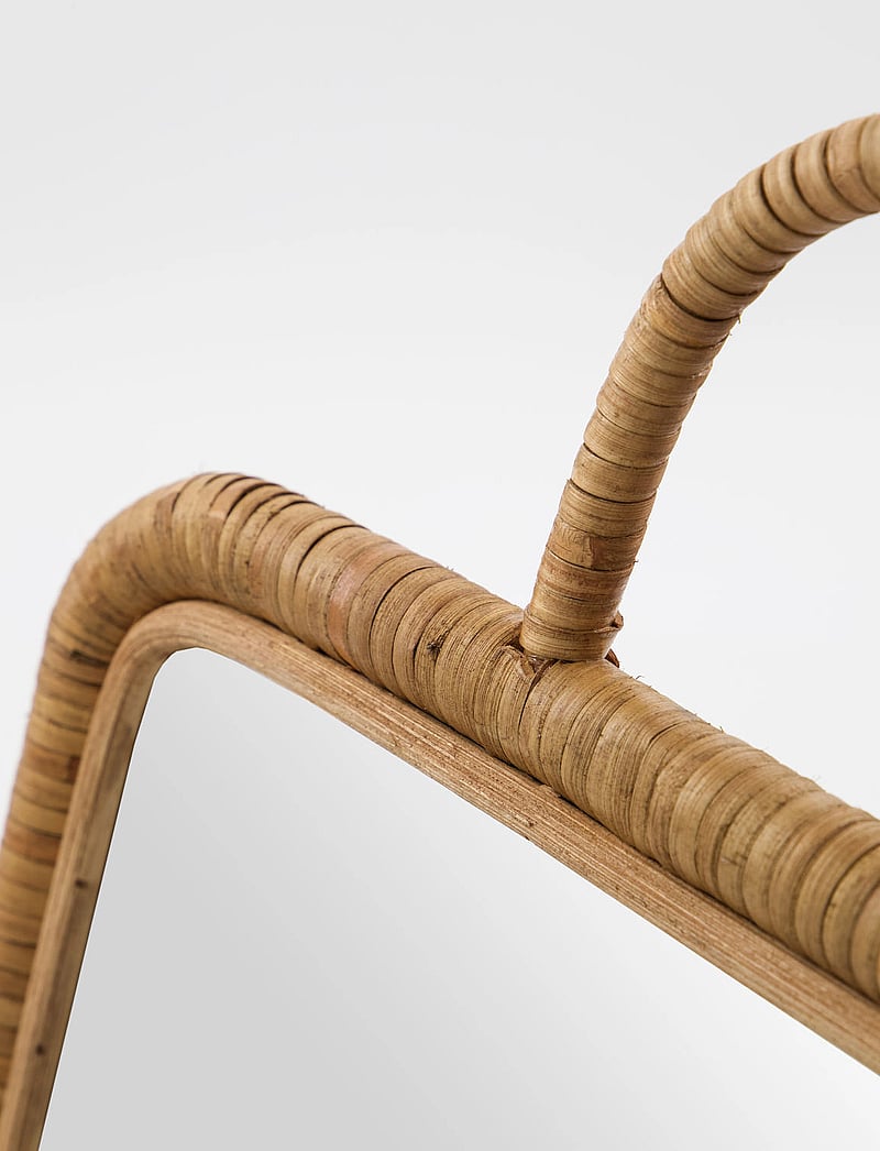 meraki - Mirror w. frame, MKBaki, Natural - norræn vörumerki - natur - 3