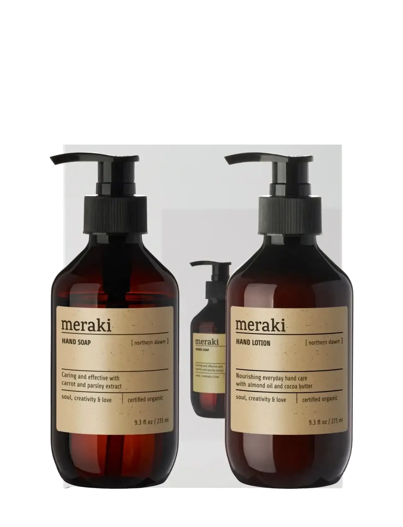 meraki - Gift box, Northern Dawn Hand Soap + - til ham - clear - 3