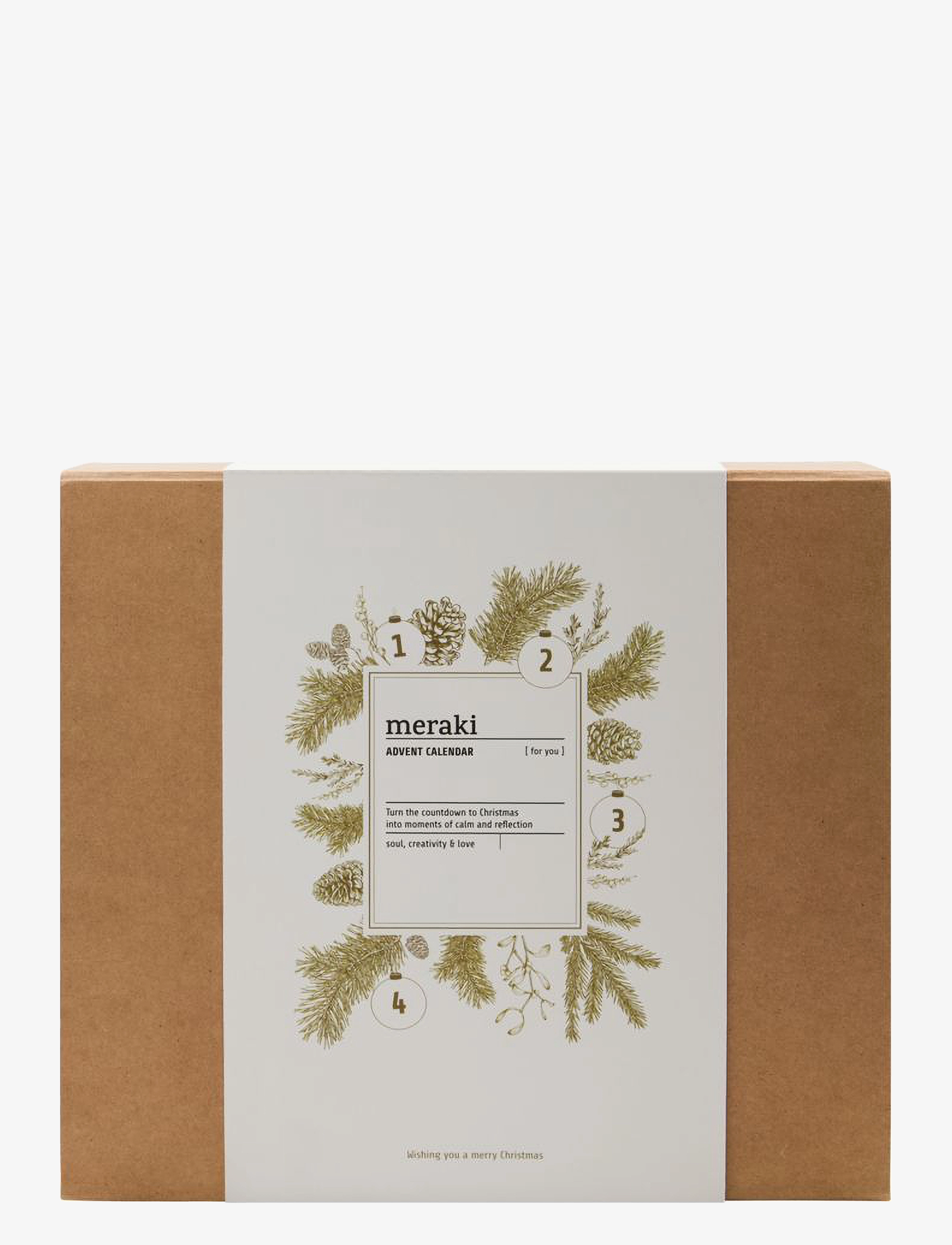meraki - Gaveæske, Advent, Meraki AW2024, Brun - brown - 2