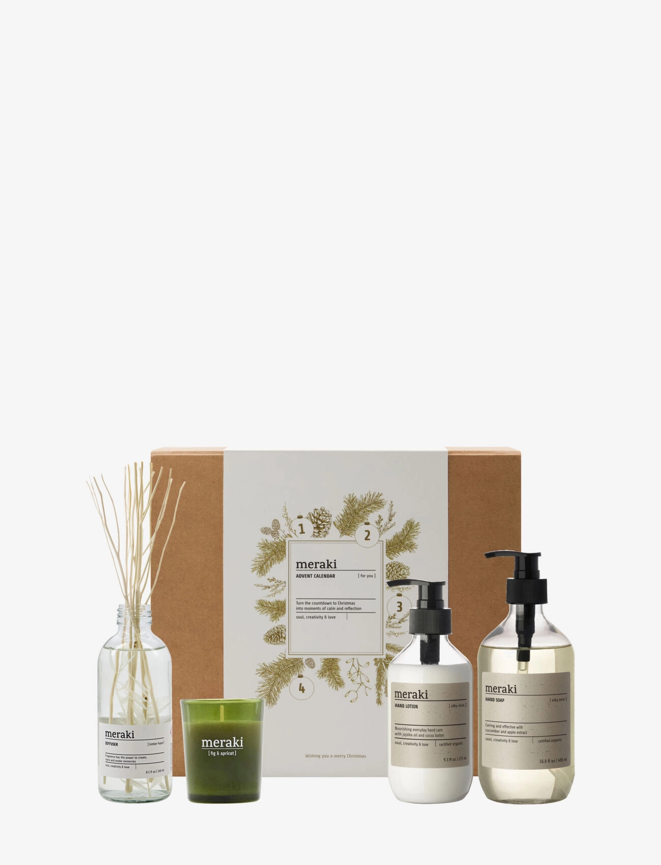 meraki - Gaveæske, Advent, Meraki AW2024, Brun - brown - 1