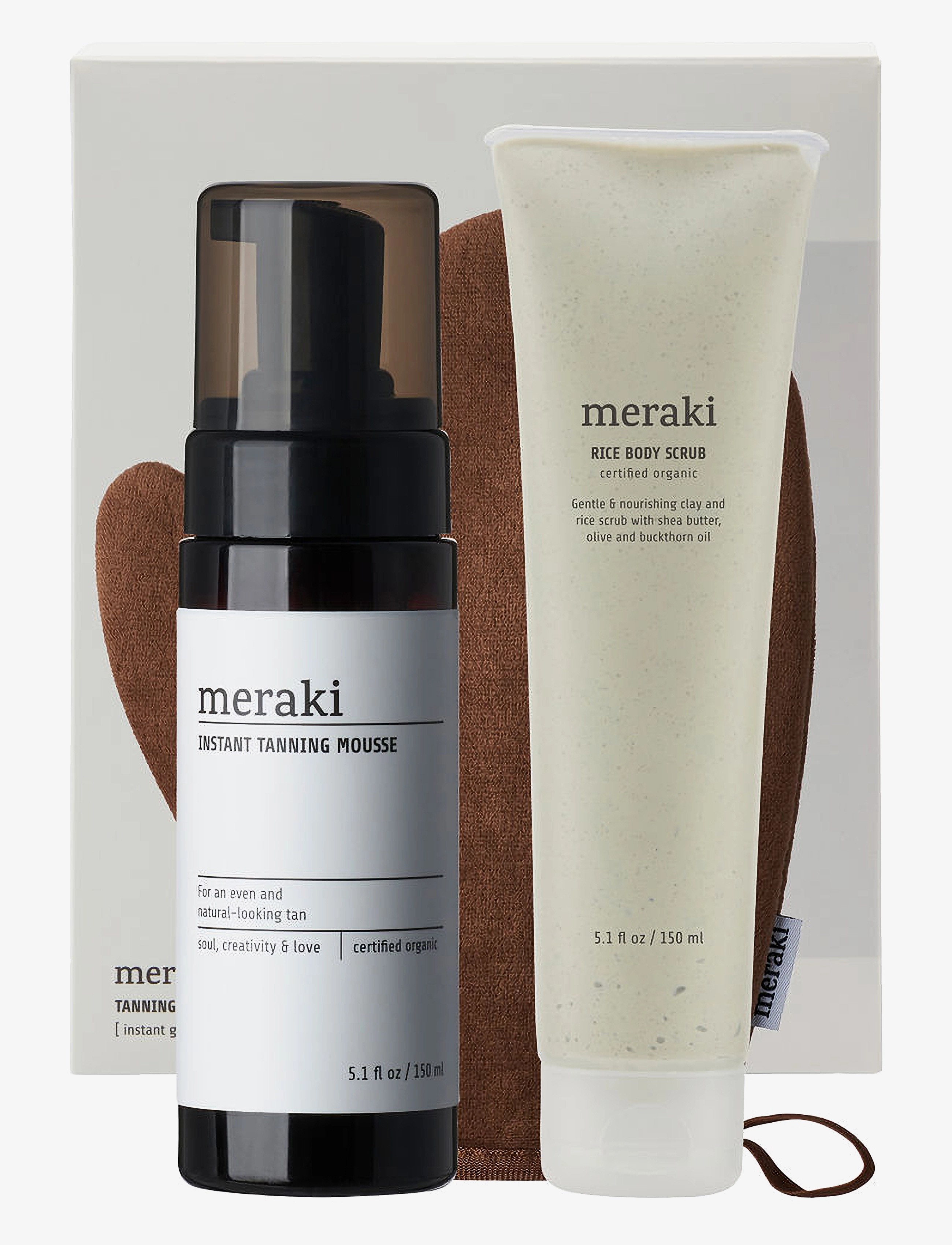 meraki Gaveæske, Meraki Tanning Kit, Hvid - Mousser - WHITE / white