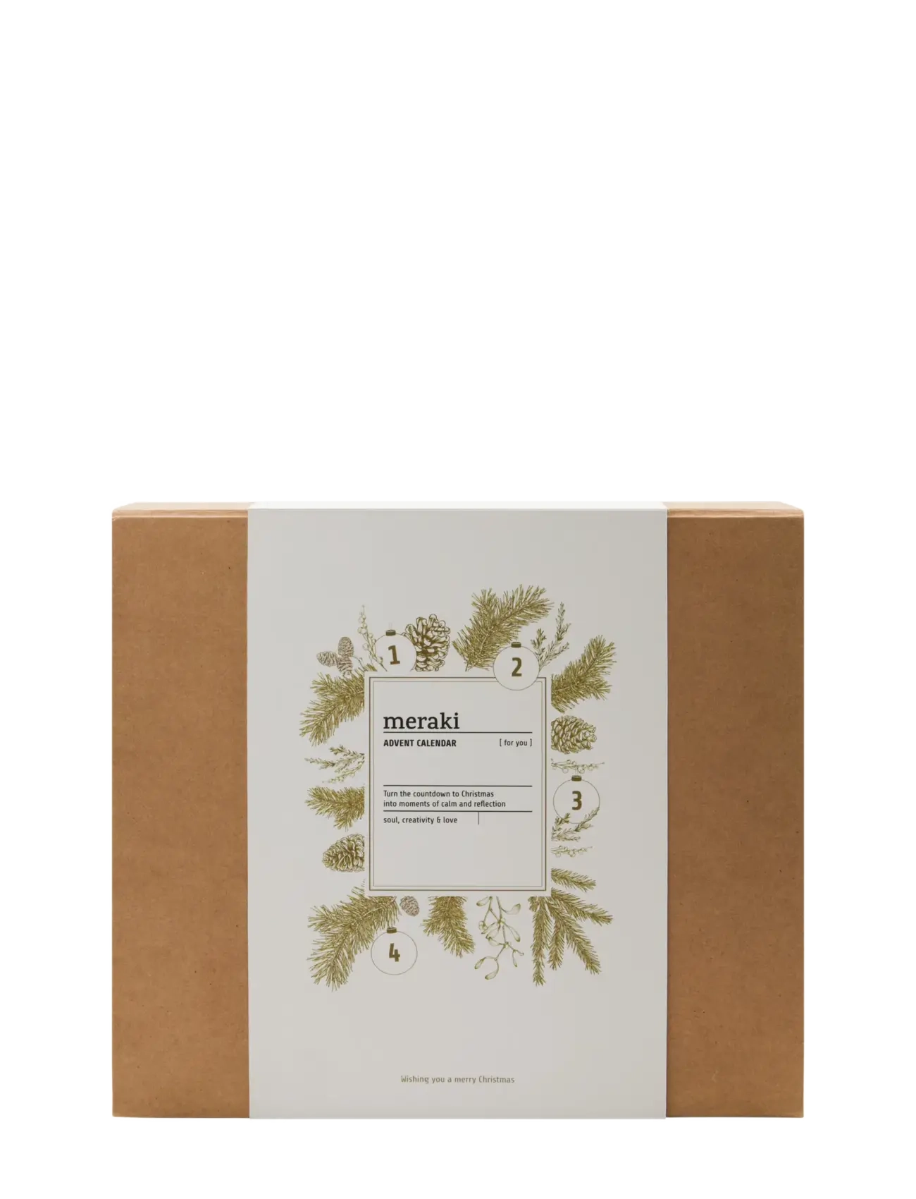 meraki - Gift box, Advent 2025 - til hende - white - 1