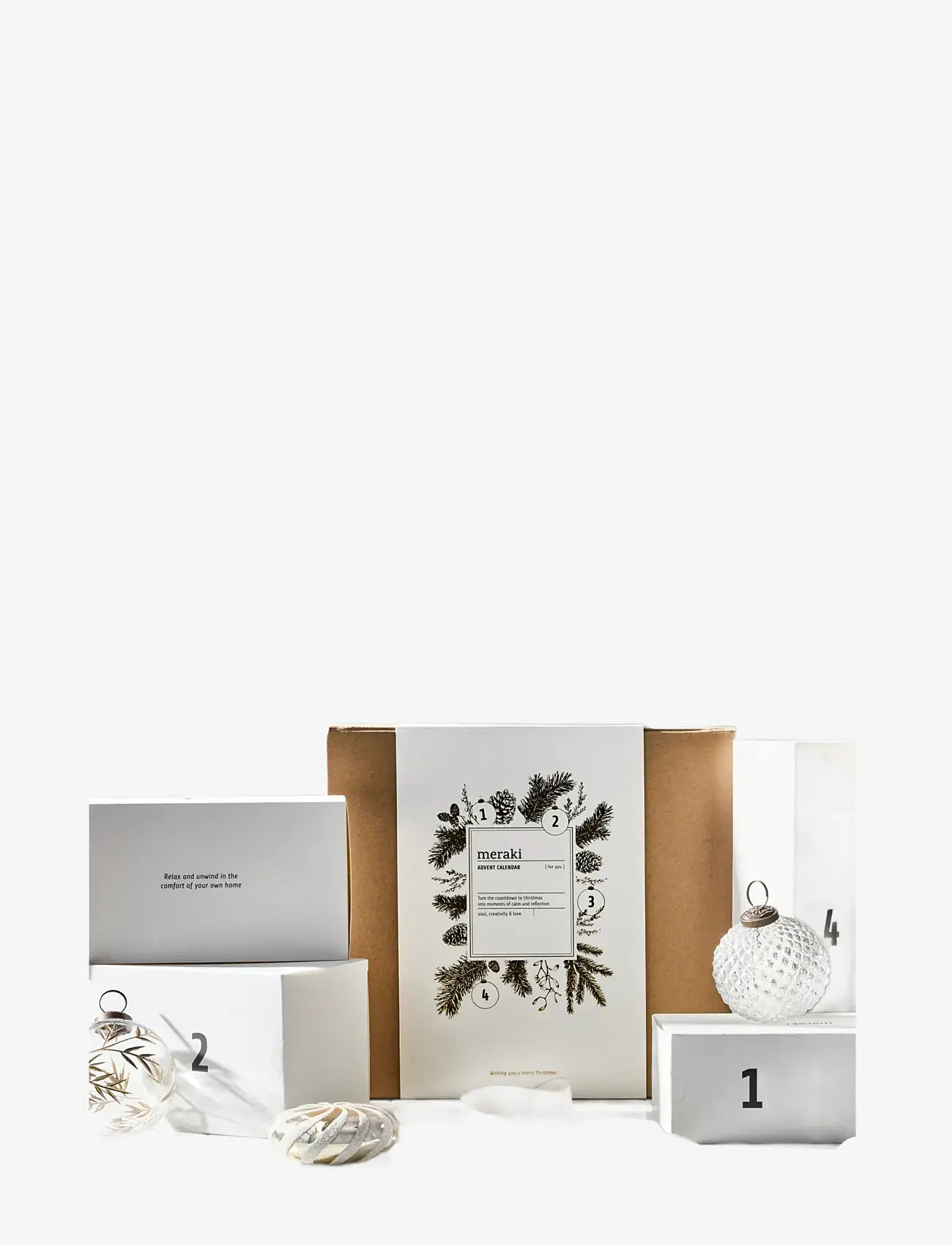 meraki - Gift box, Advent 2025 - til henne - white - 2