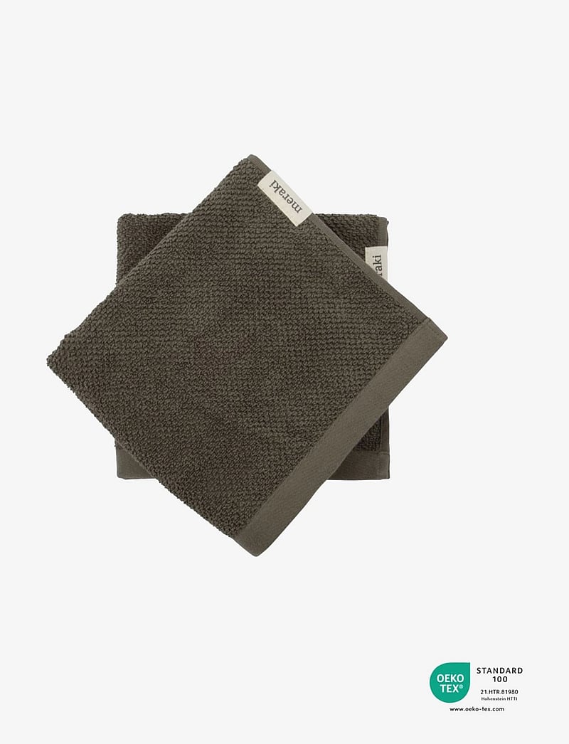 meraki - Towel, MKSolid - handklæði - army1 - 1