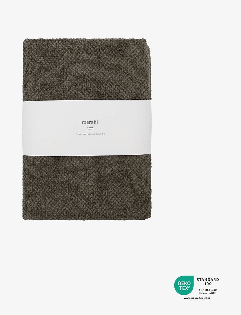 meraki - Towel, MKSolid - handklæði - army1 - 2