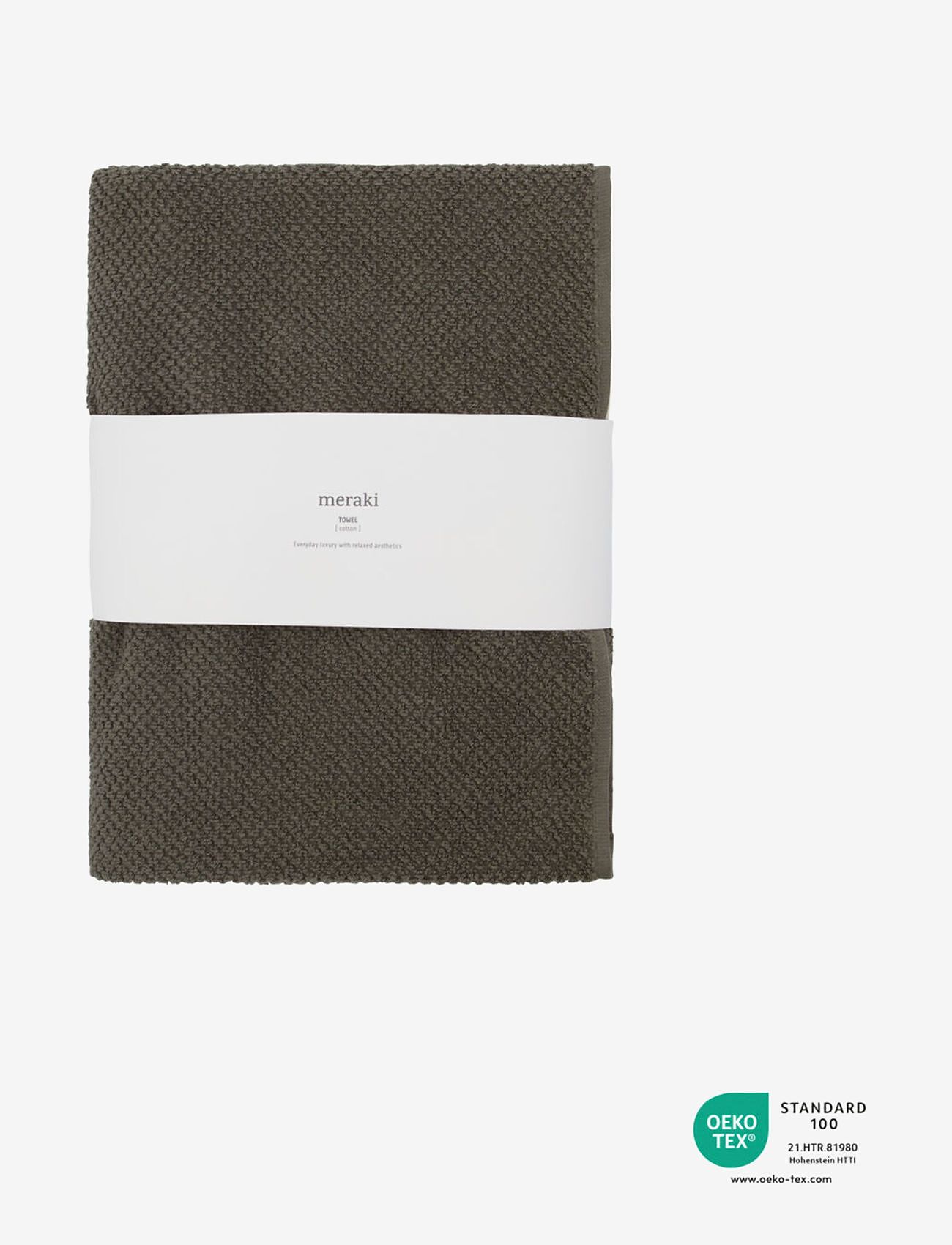 meraki - Towel, MKStripe, Army  - kodu - army1 - 1