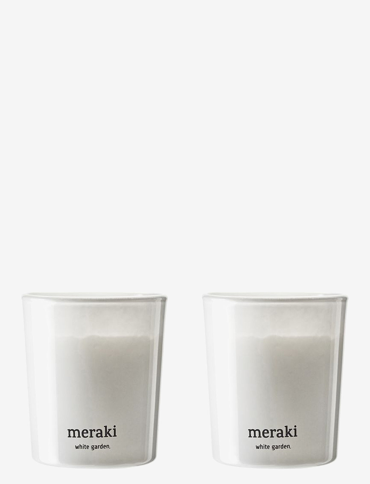 meraki - Scented candle, White garden - above 500kr - white - 1