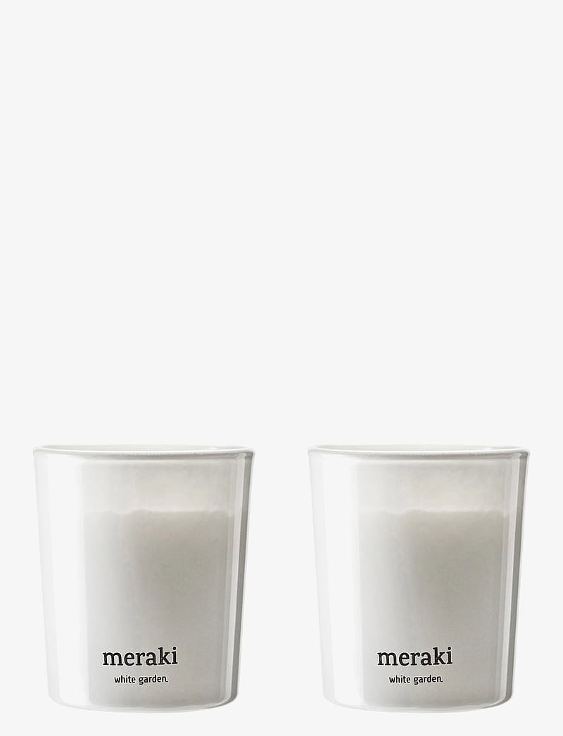 meraki - Scented candle, White garden - above 500kr - white - 1