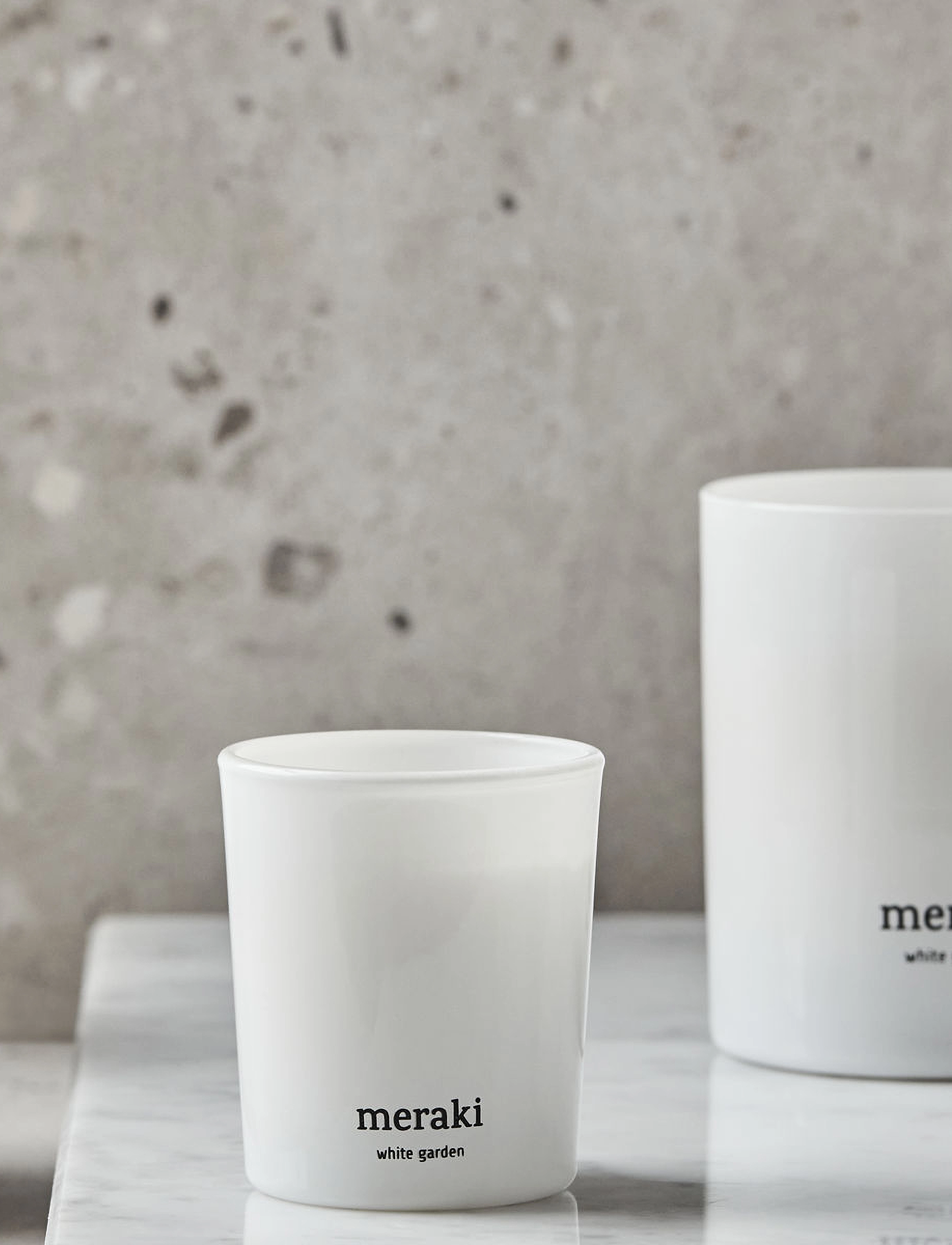 meraki Duftlys, White Garden, One Size, White, Hjem > Duftlys, Dame