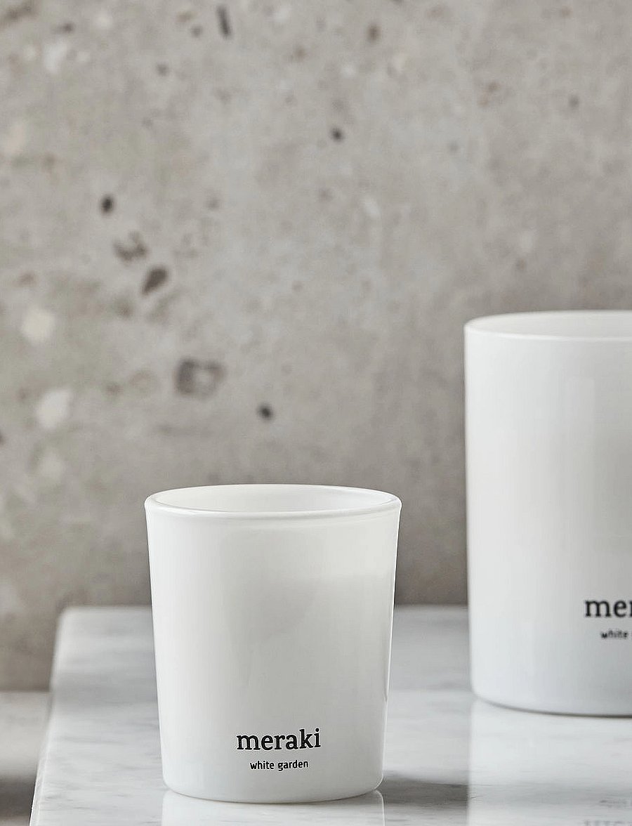 meraki - Scented candle, White Garden, 60|60 - white - 0