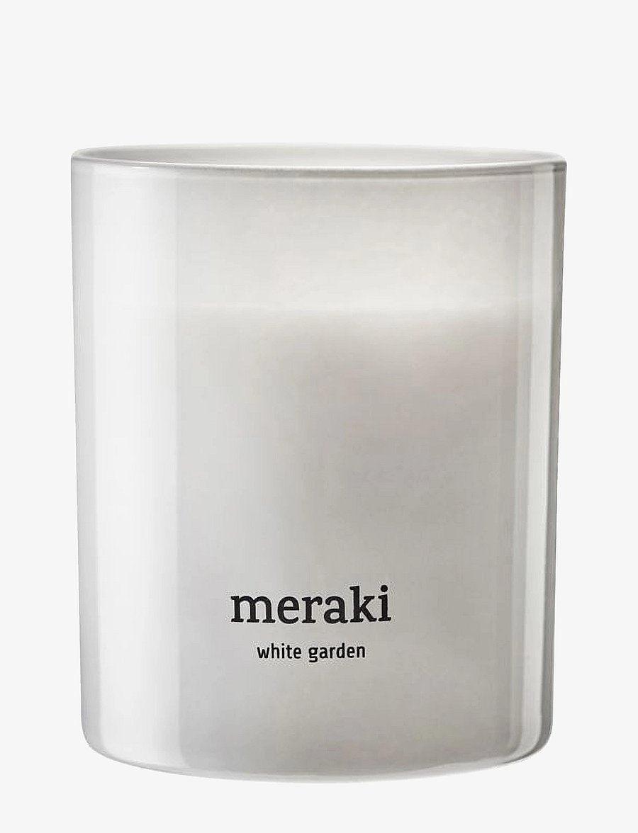 meraki - Scented candle, White Garden, 200 g - white - 1