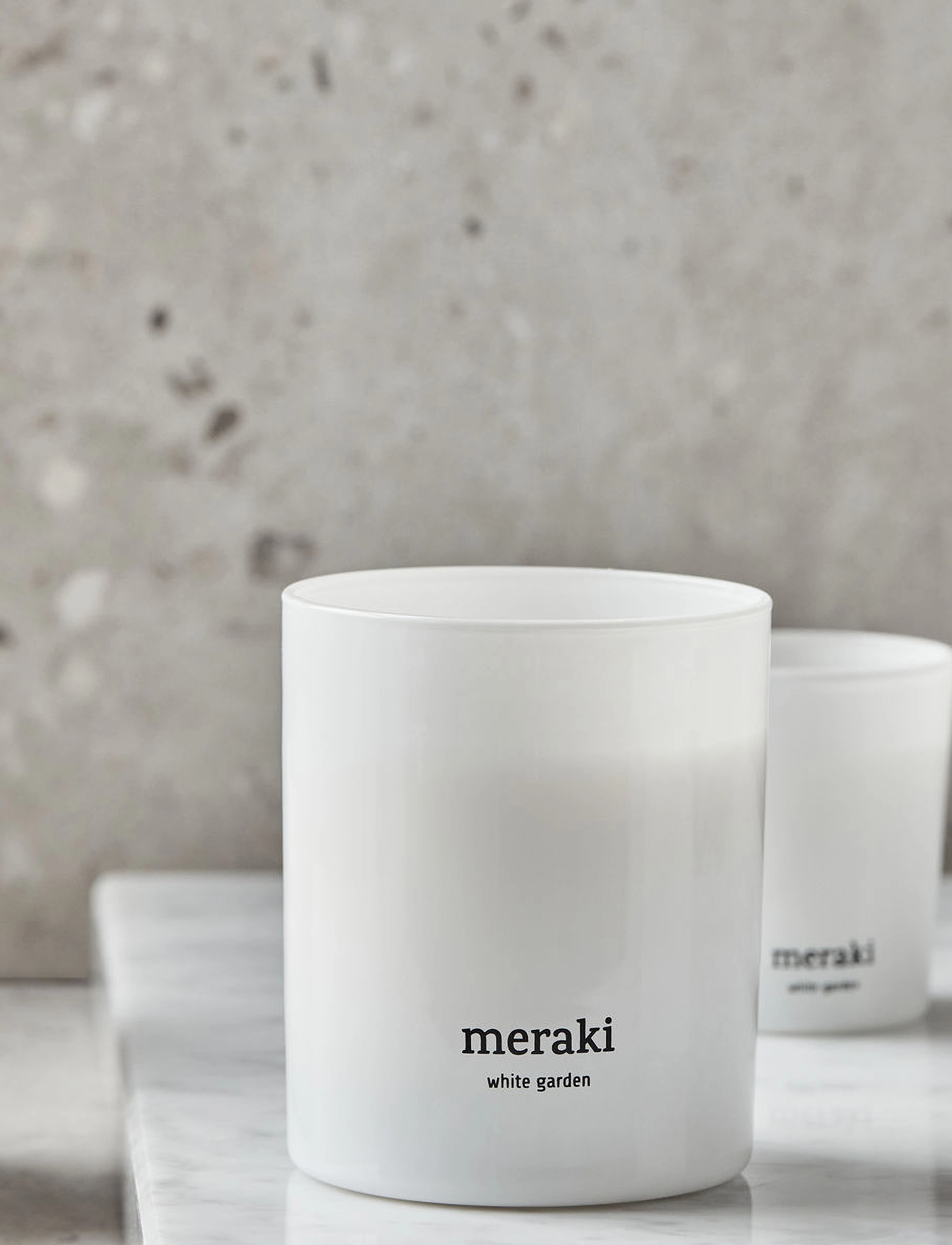 meraki Duftlys, White Garden, One Size, White, Hjem > Duftlys, Dame