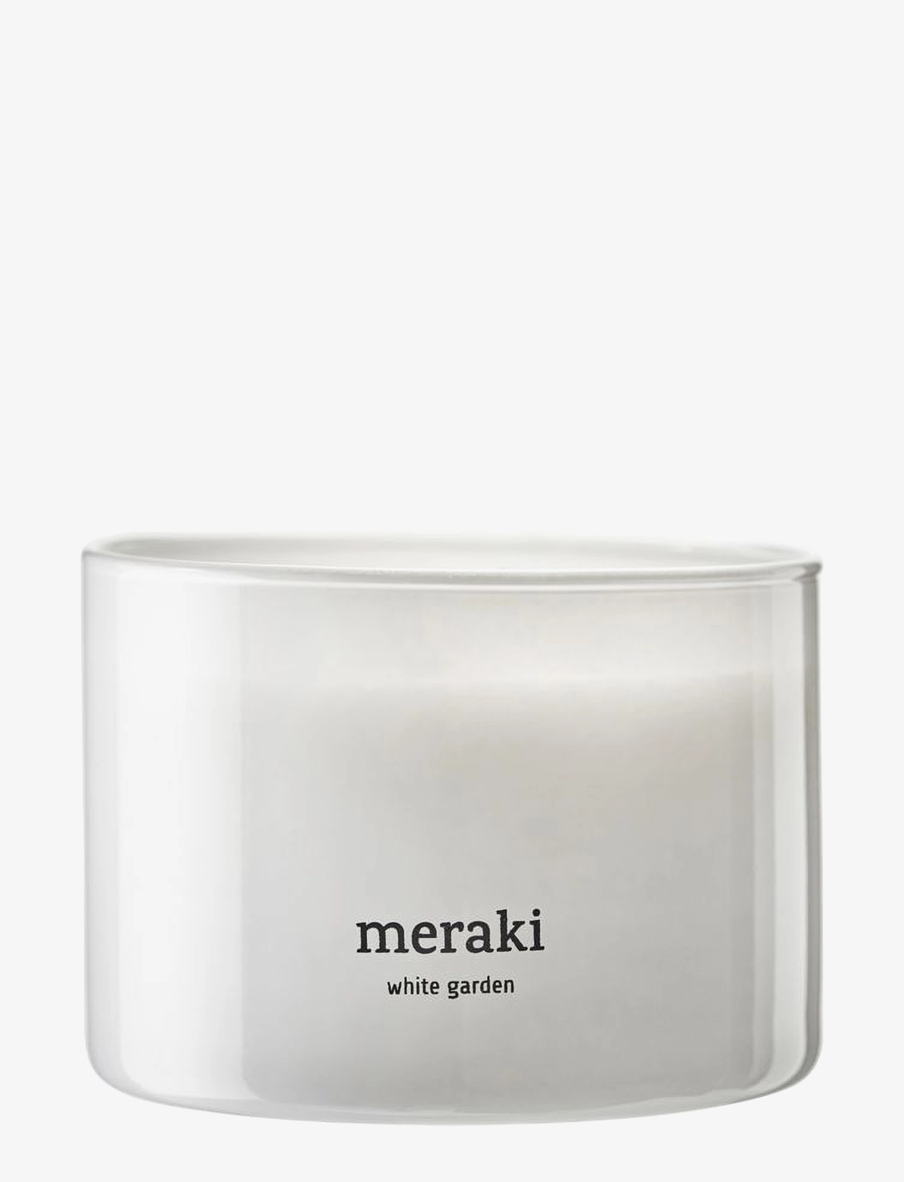 meraki Duftlys, White Garden, Scented Candles, Hvid, Str: ONE SIZE