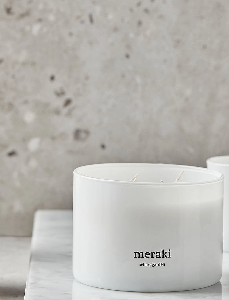 meraki - Scented candle, White garden - above 500kr - white - 0