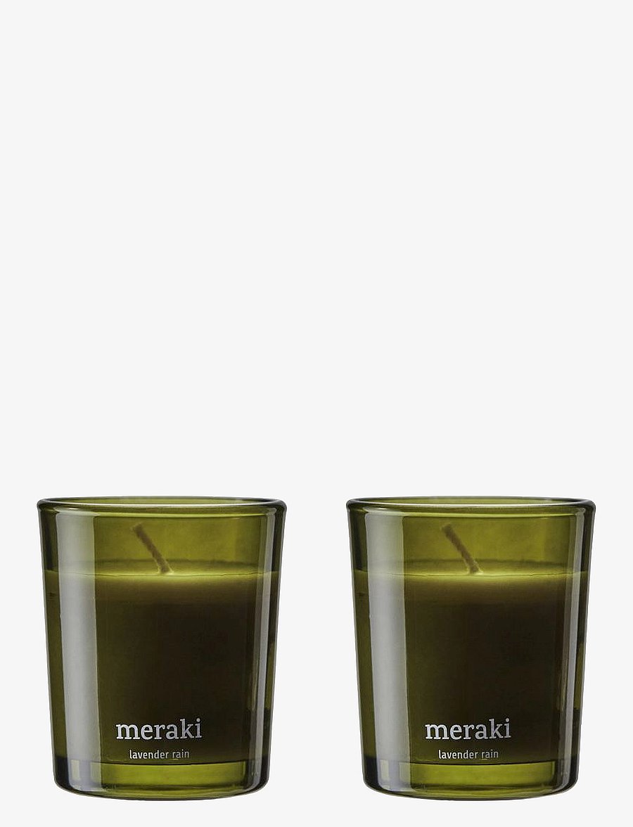 meraki - Scented candle, Lavender Rain, 60|6 - green - 1