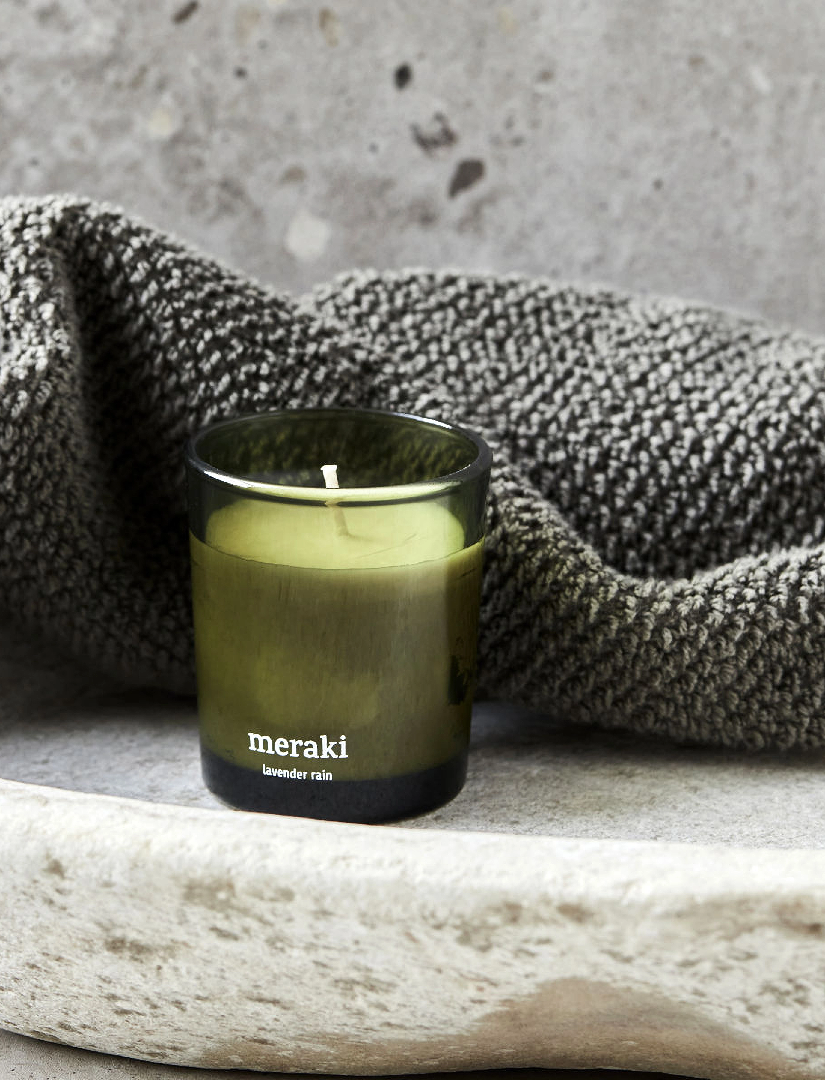 meraki Duftlys, Lavender Rain, One Size, Green, Hjem > Duftlys, Dame