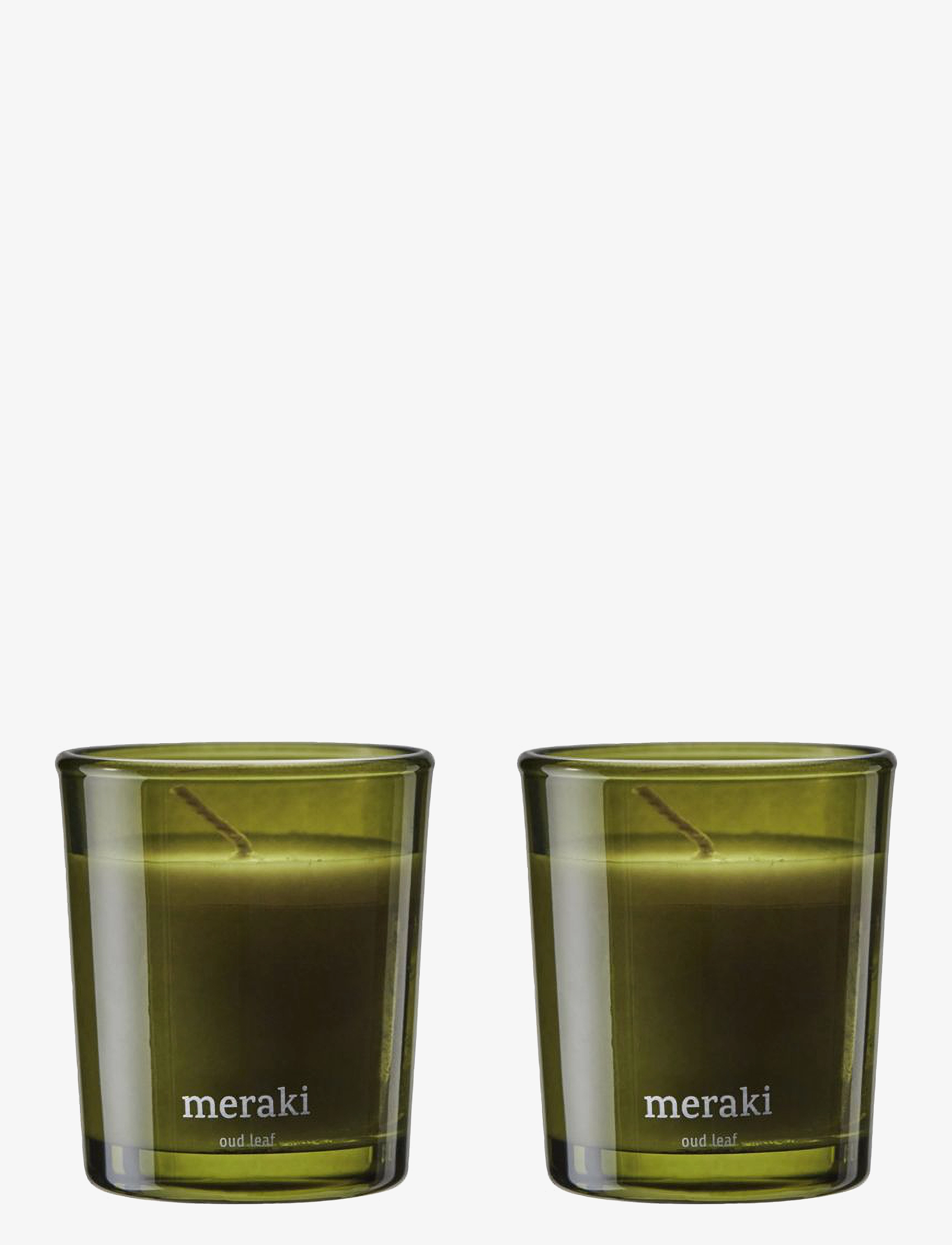 meraki Scented candle, Oud leaf - Alla 20 € - GREEN / green