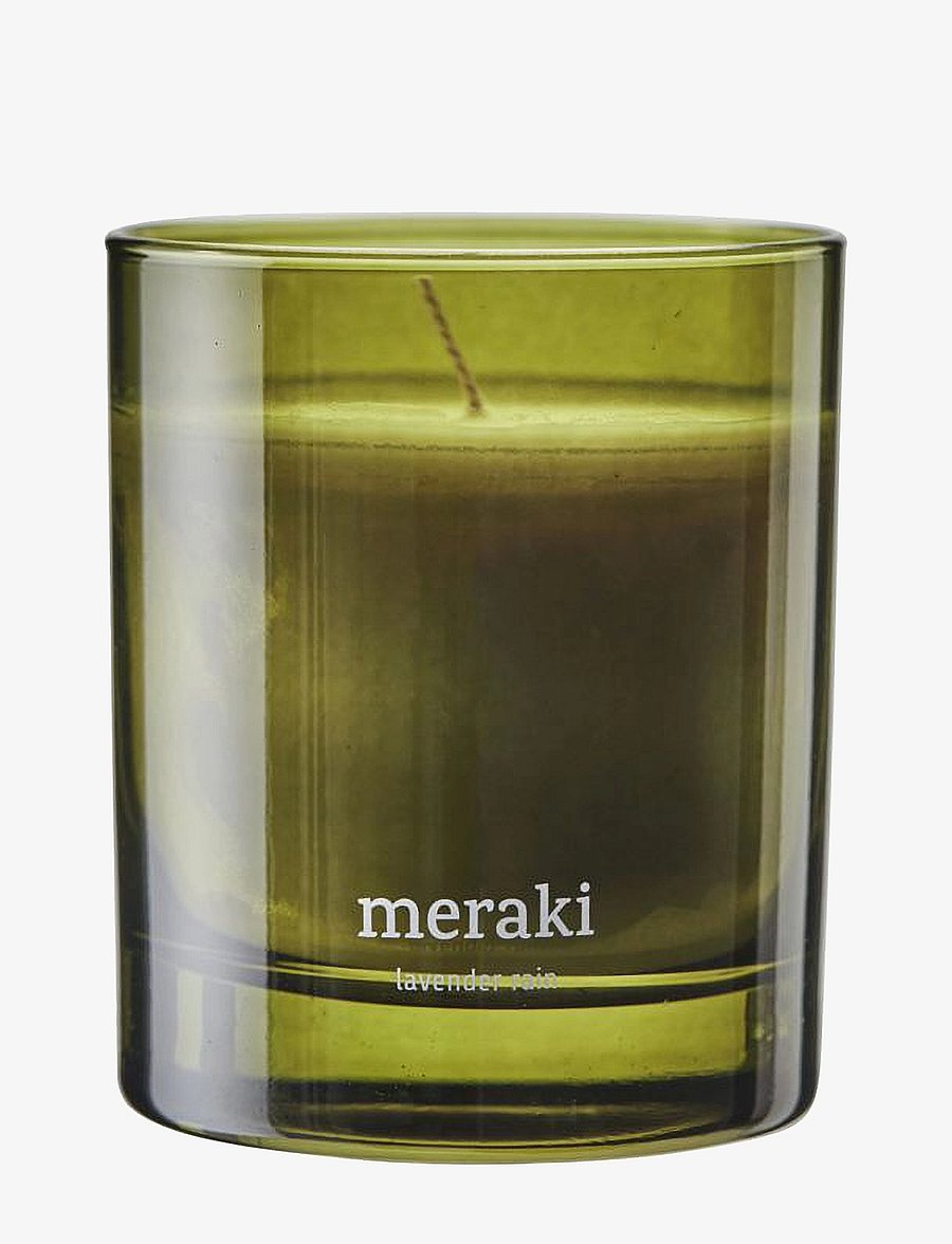 meraki - Scented candle, Lavender Rain, 200 - green - 1