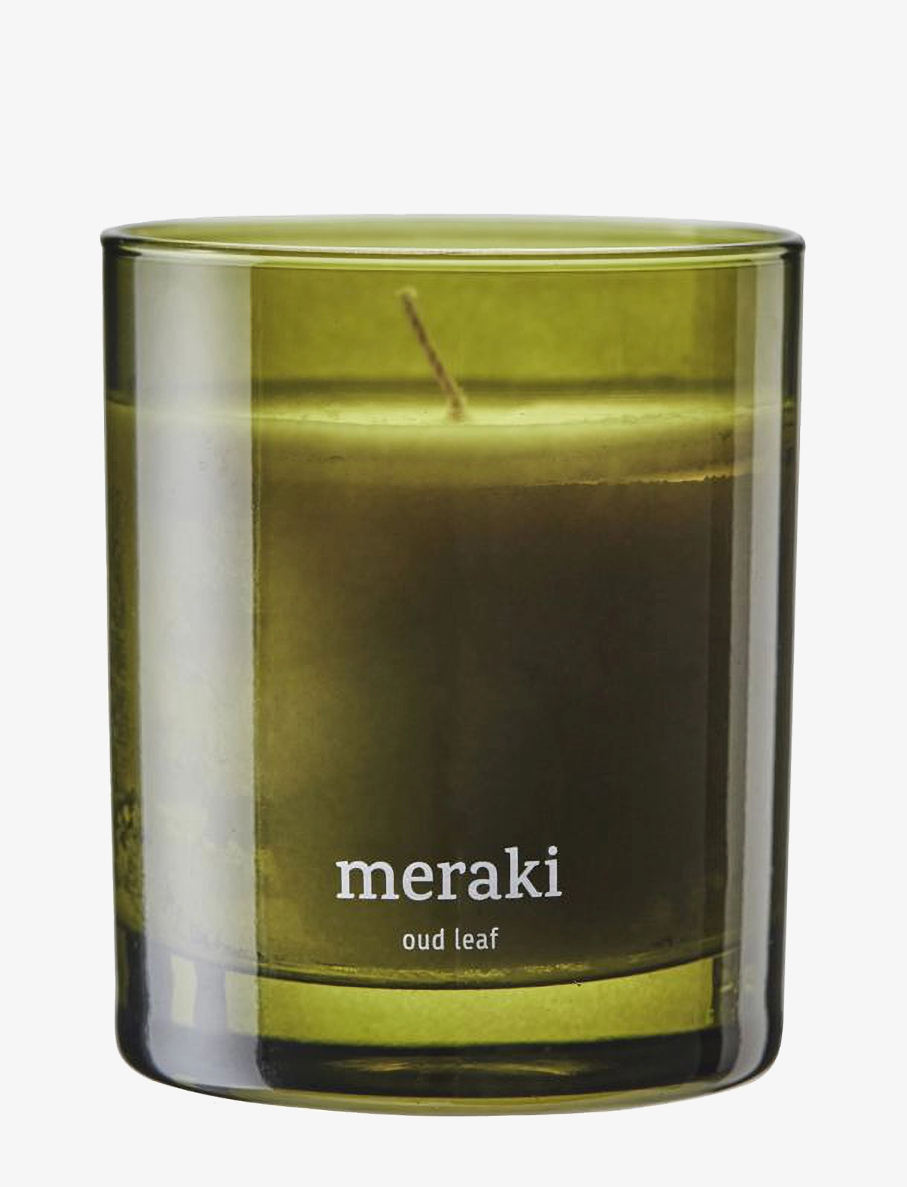 meraki Duftlys, Oud Leaf, Scented Candles, Grøn, Str: ONE SIZE