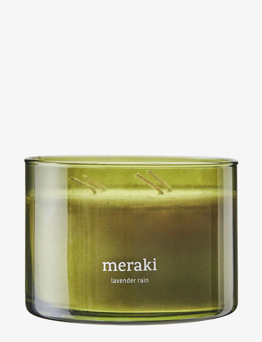 meraki - Scented candle, Lavender Rain, 340 - green - 1