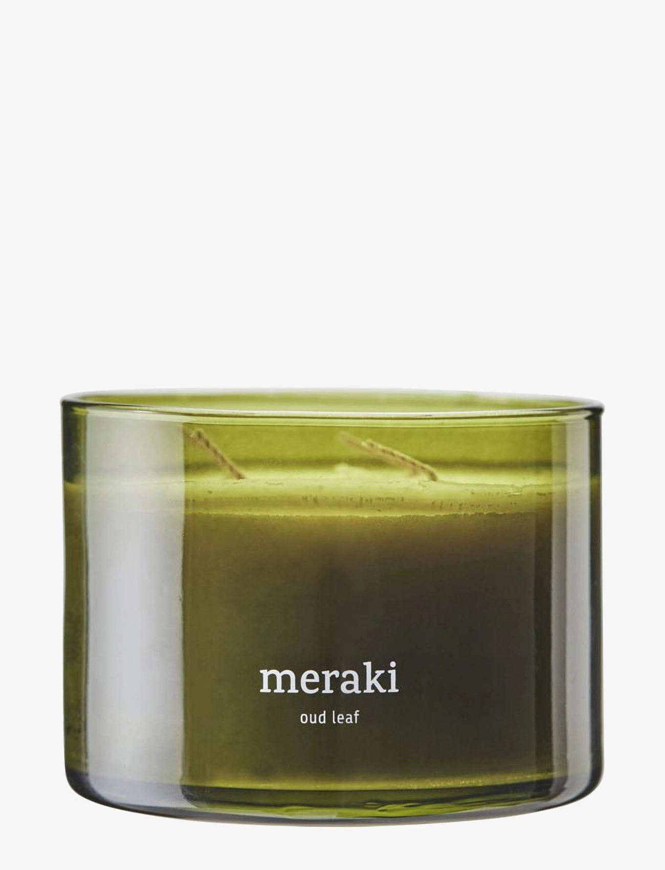meraki Duftlys, Oud Leaf, Scented Candles, Grøn, Str: ONE SIZE