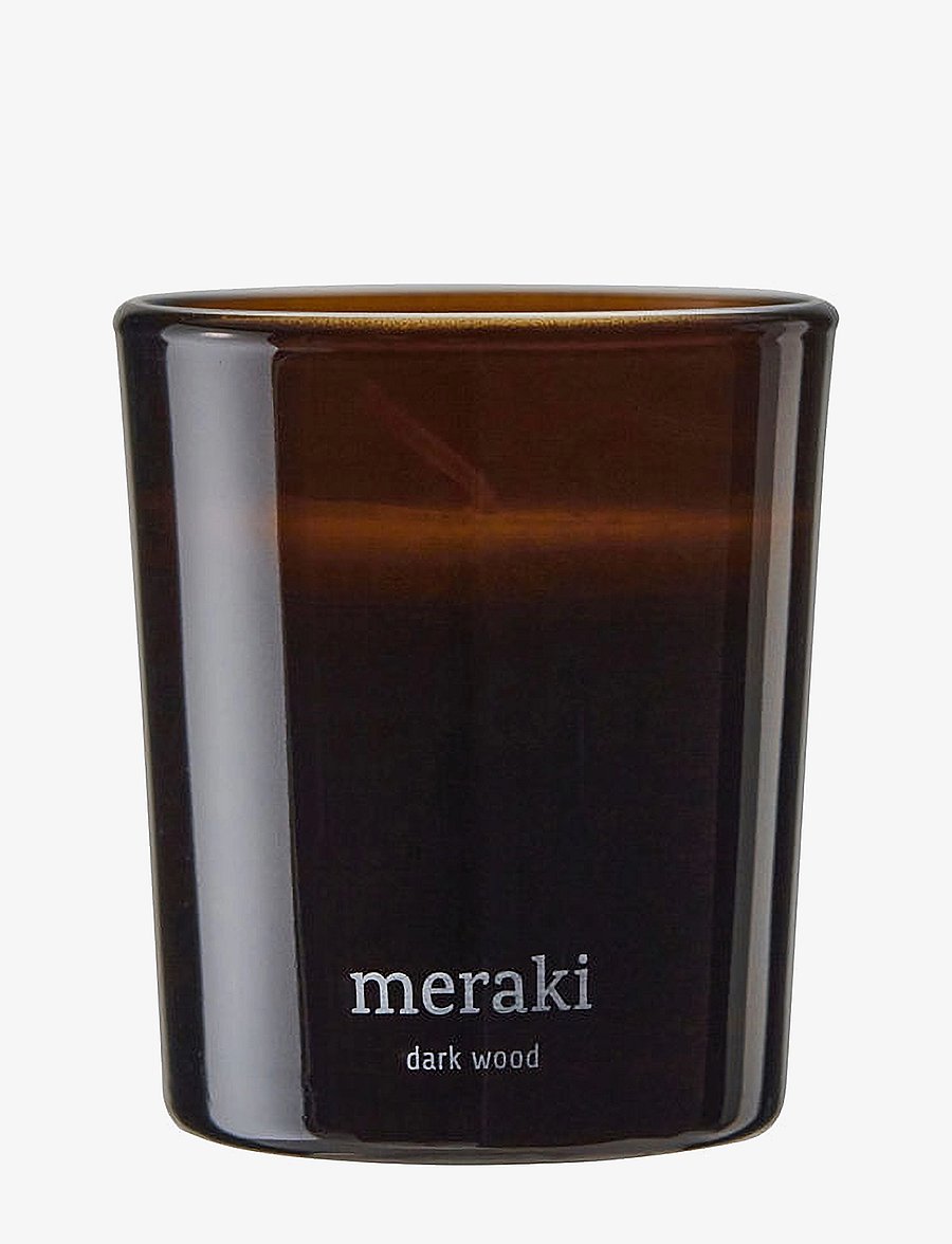 meraki - Scented candle, Dark Wood, 60|60 g| - brown - 3