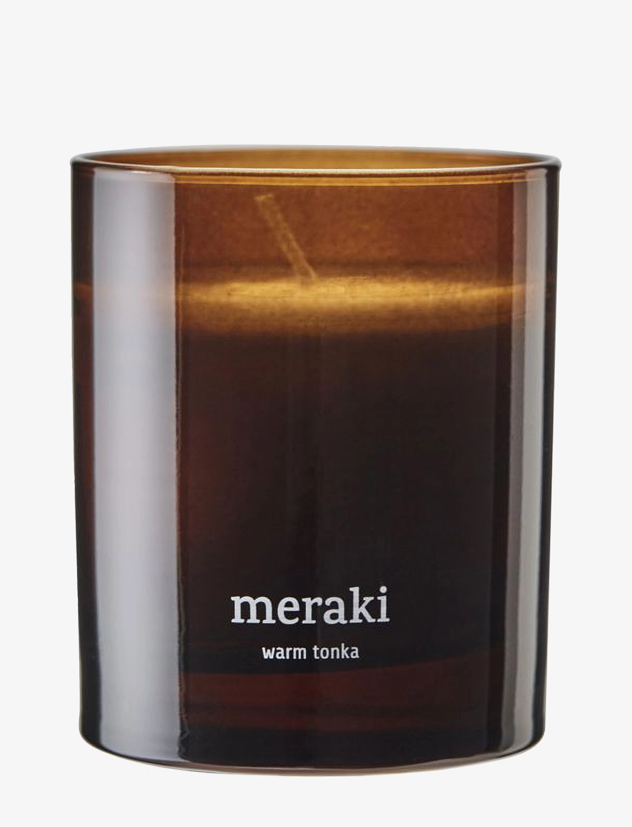 meraki Duftlys, Warm Tonka, Scented Candles, Brun, Str: ONE SIZE