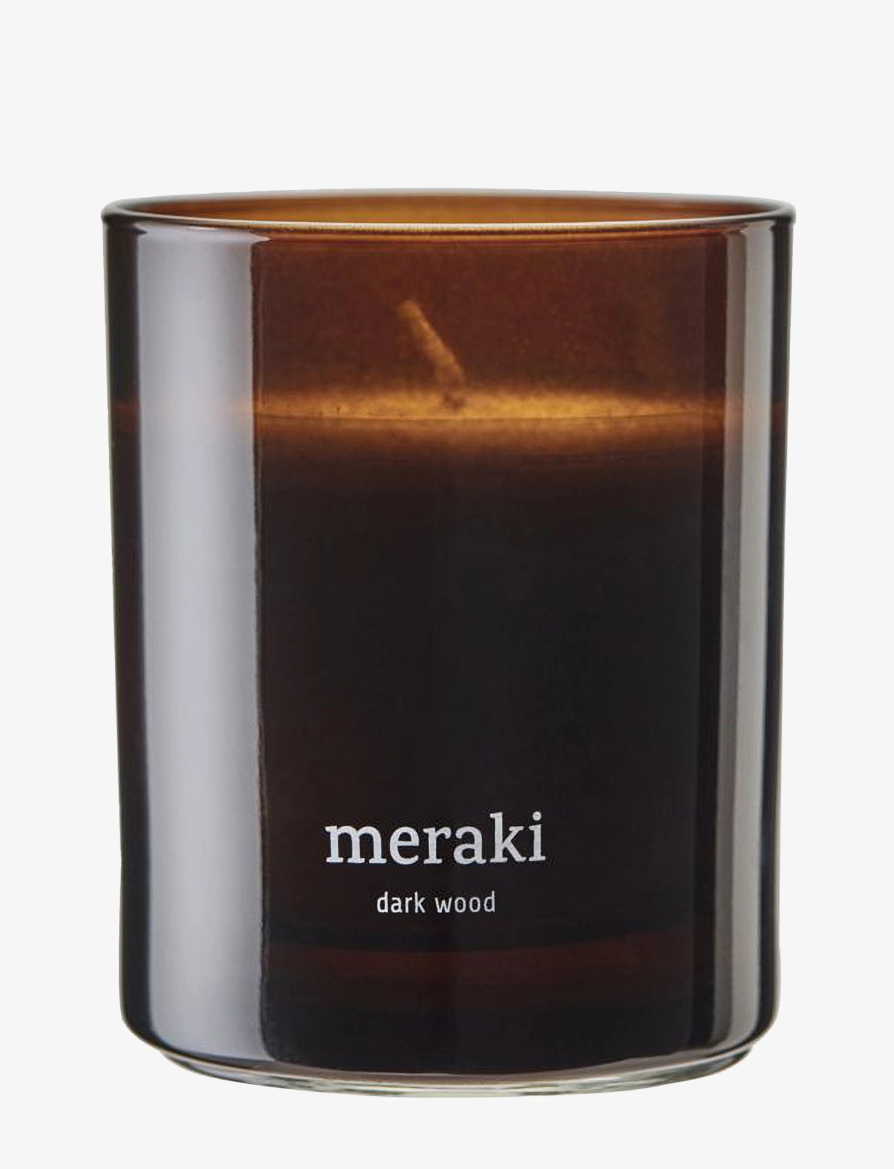 meraki Duftlys, Dark Wood, Scented Candles, Brun, Str: ONE SIZE