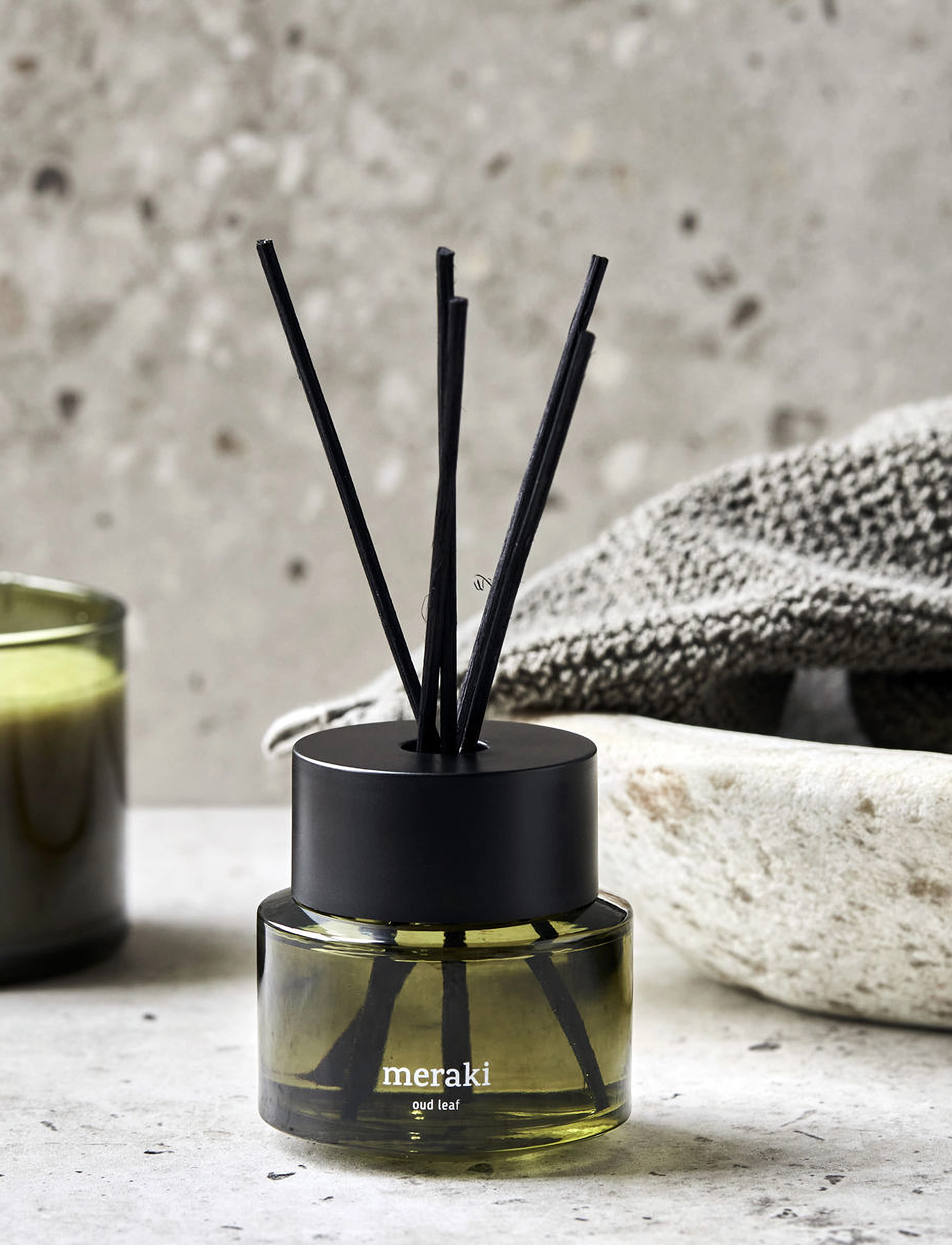 meraki - Diffuser, Oud Leaf, 100 ml - green - 0