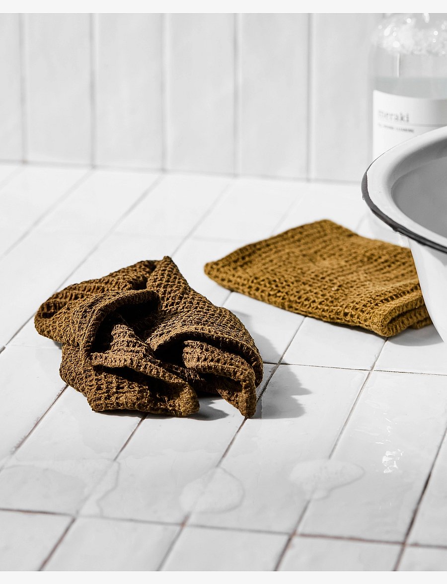 meraki - Dish cloth, MKDark Olive, Dark oliv - nõudepesulapid ja -harjad - dark olive - 0