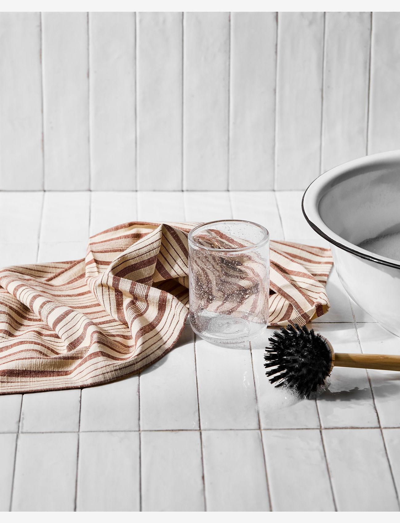 meraki - Tea towels, Terracotta, 70x50 cm 2-pack - köp efter pris - terracotta - 1