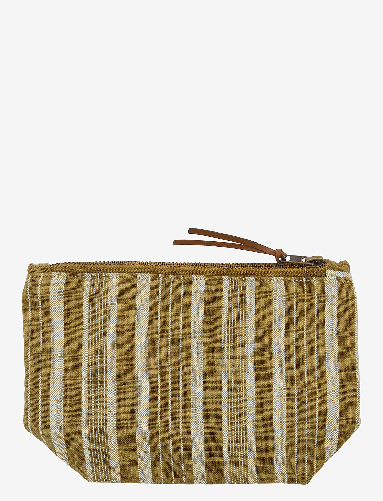 meraki - Makeup pouch, MKDark Olive, 22x14x7 cm - smink - dark olive - 1
