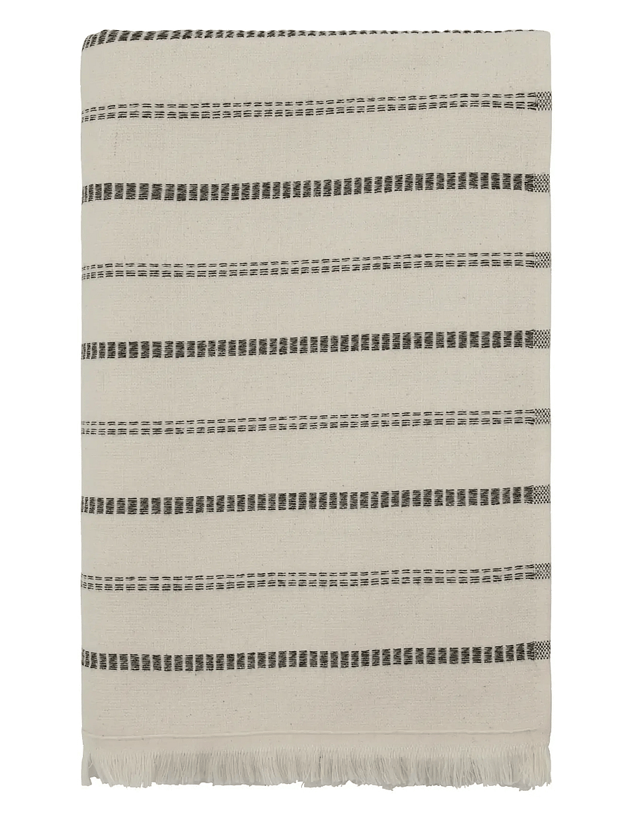 meraki - Towel, MKTrue, Off-white, Black - off-white, black - 0