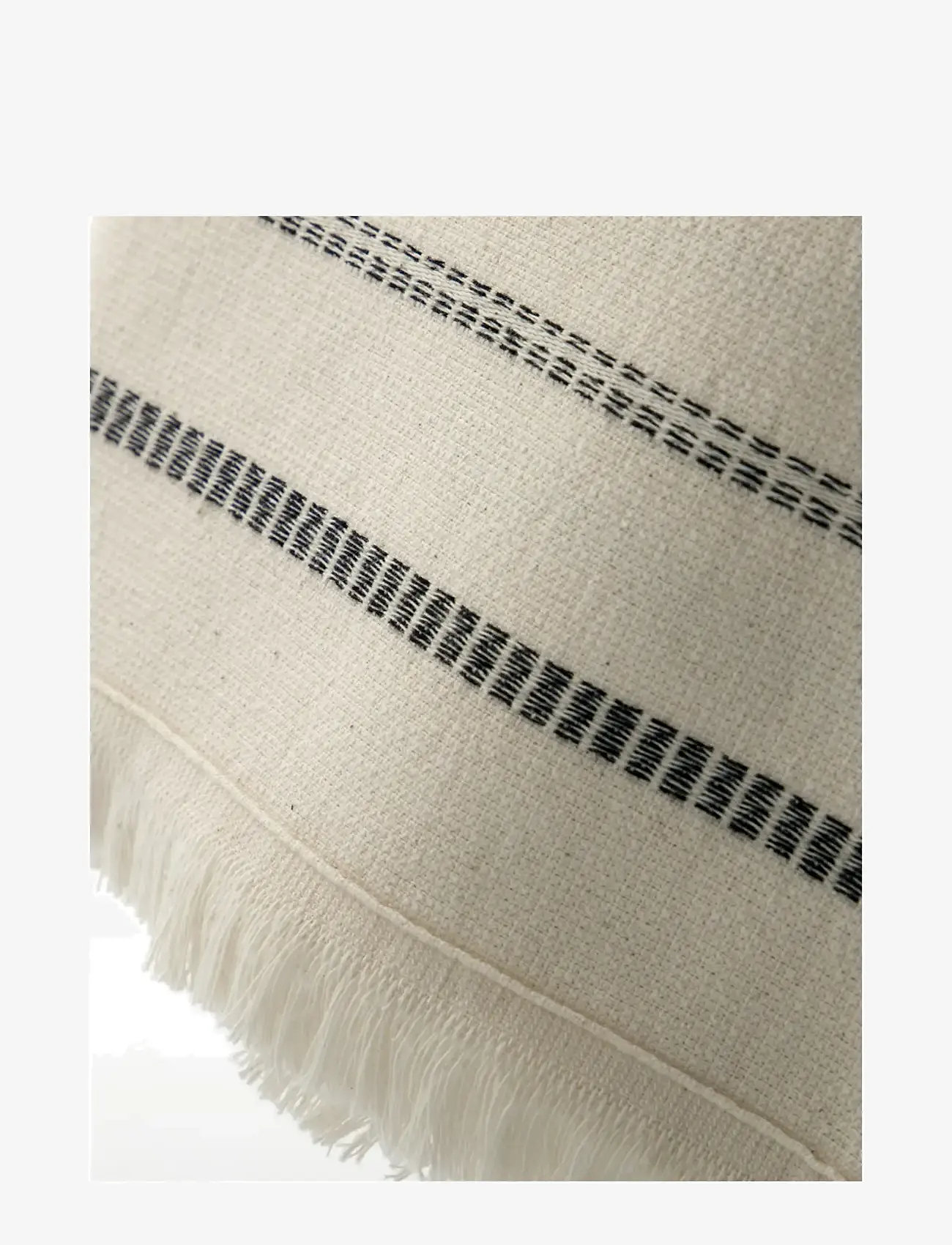 meraki - Towel, MKTrue, Off-white, Black - håndklæder - off-white, black - 1