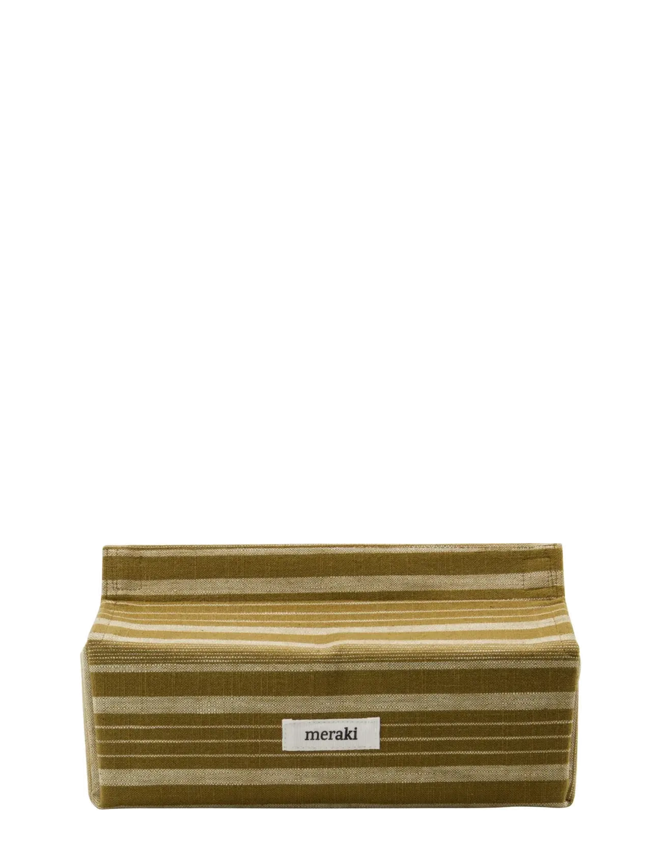 meraki Tissue box, MKTissue, Dark olive - Inredning - DARK OLIVE / beige