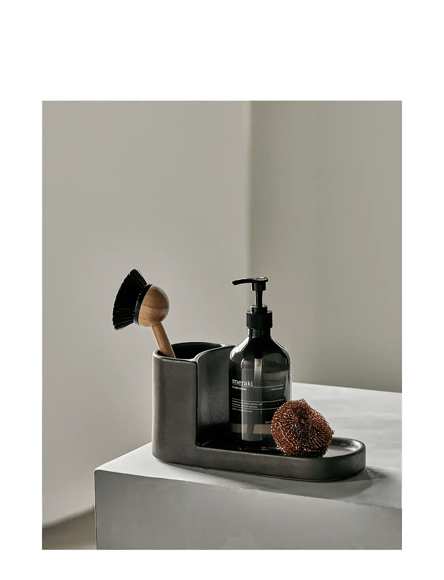 meraki - Brush and soap holder, MKDatura, Da - dark grey - 2