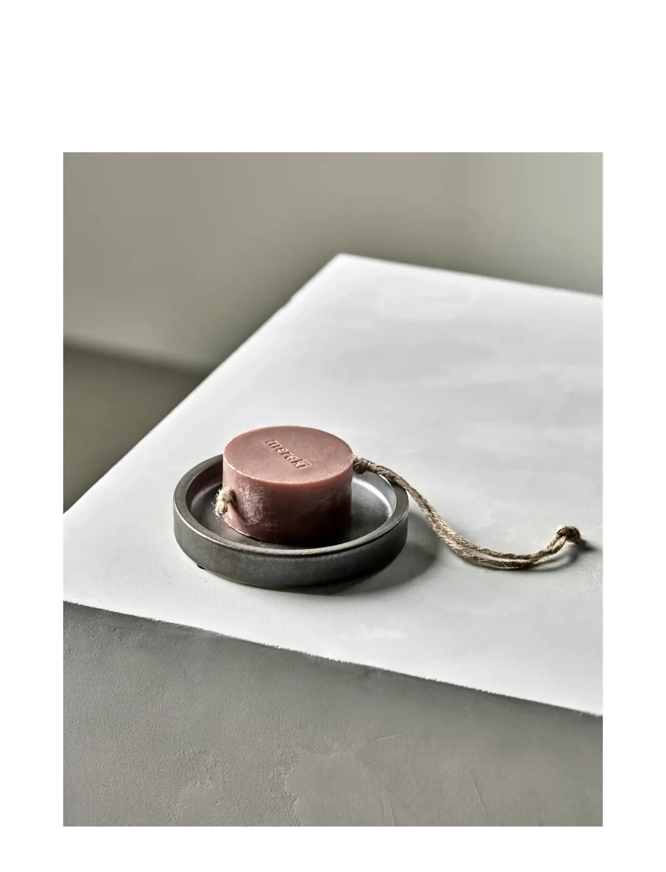 meraki - Soap dish, MKDatura, Dark grey - nordiska märken - dark grey - 4