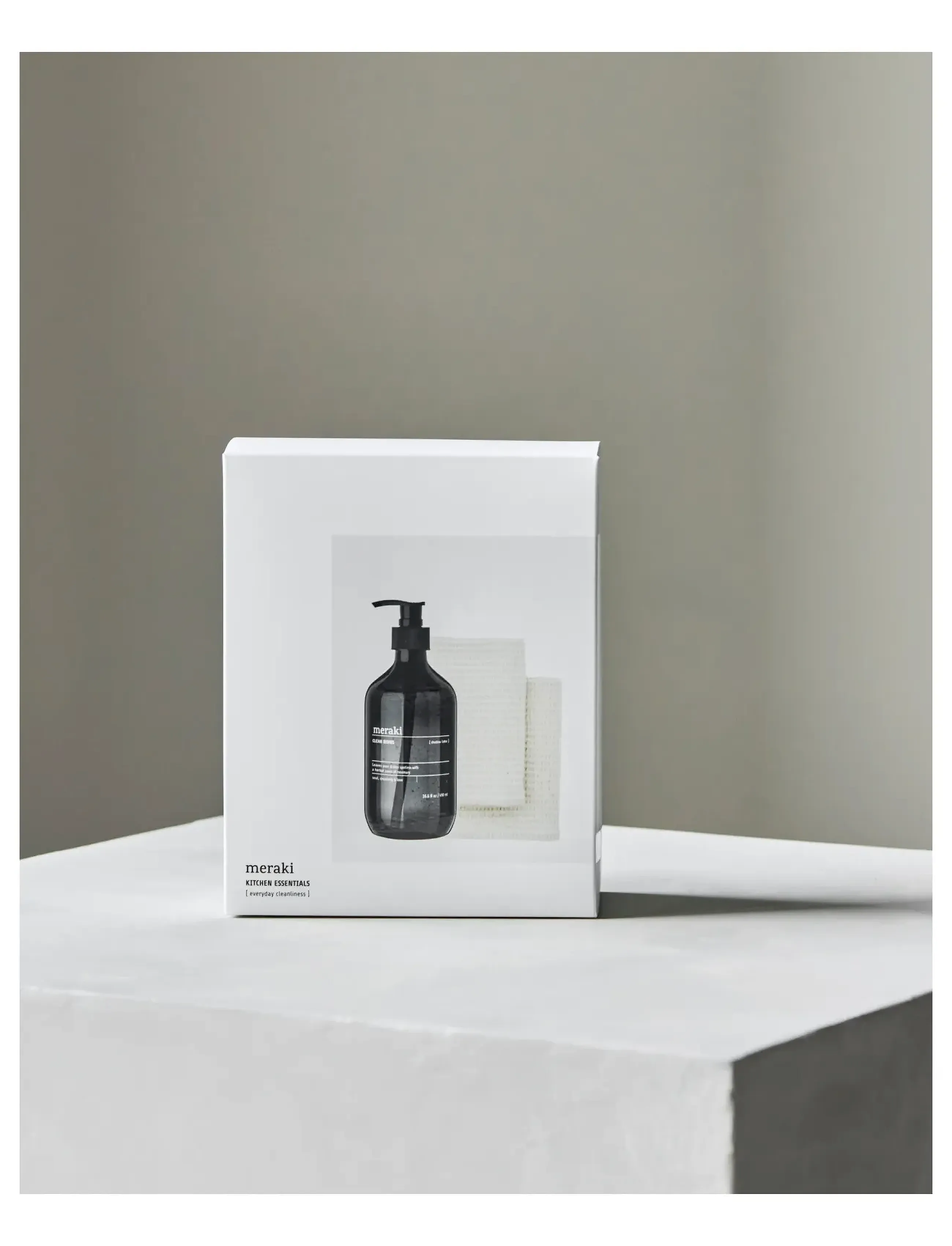 meraki - Gift box, Shadow Lake Dish Wash + D - diskmedel - white - 3
