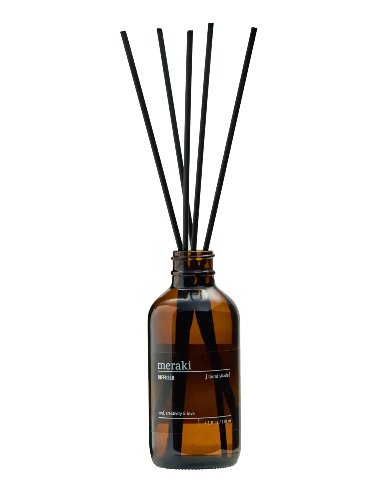 meraki Diffuser, Floral shade, 120 ml - Vis alt - BROWN / clear