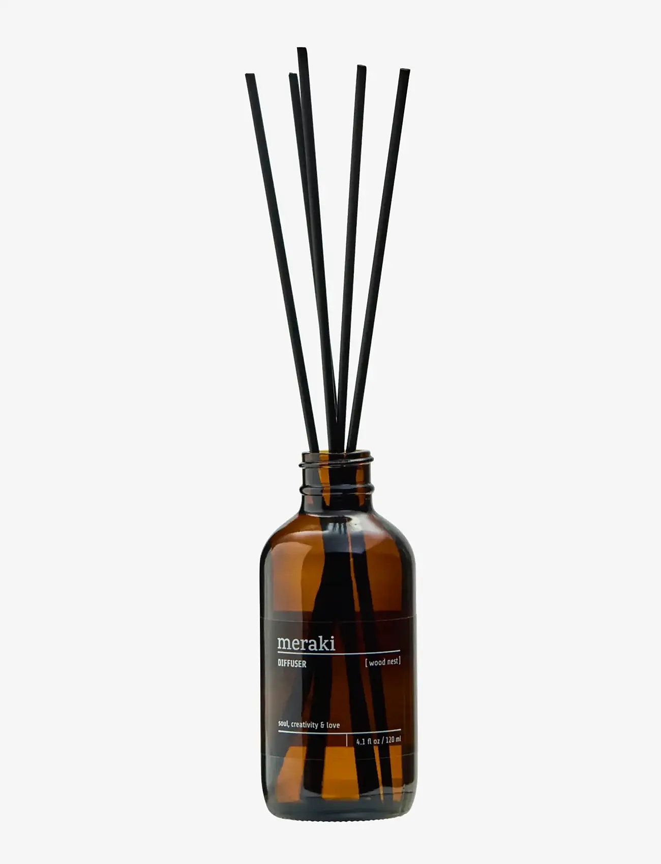 meraki - Diffuser, Wood Nest, 120 ml - laveste priser - brown - 1