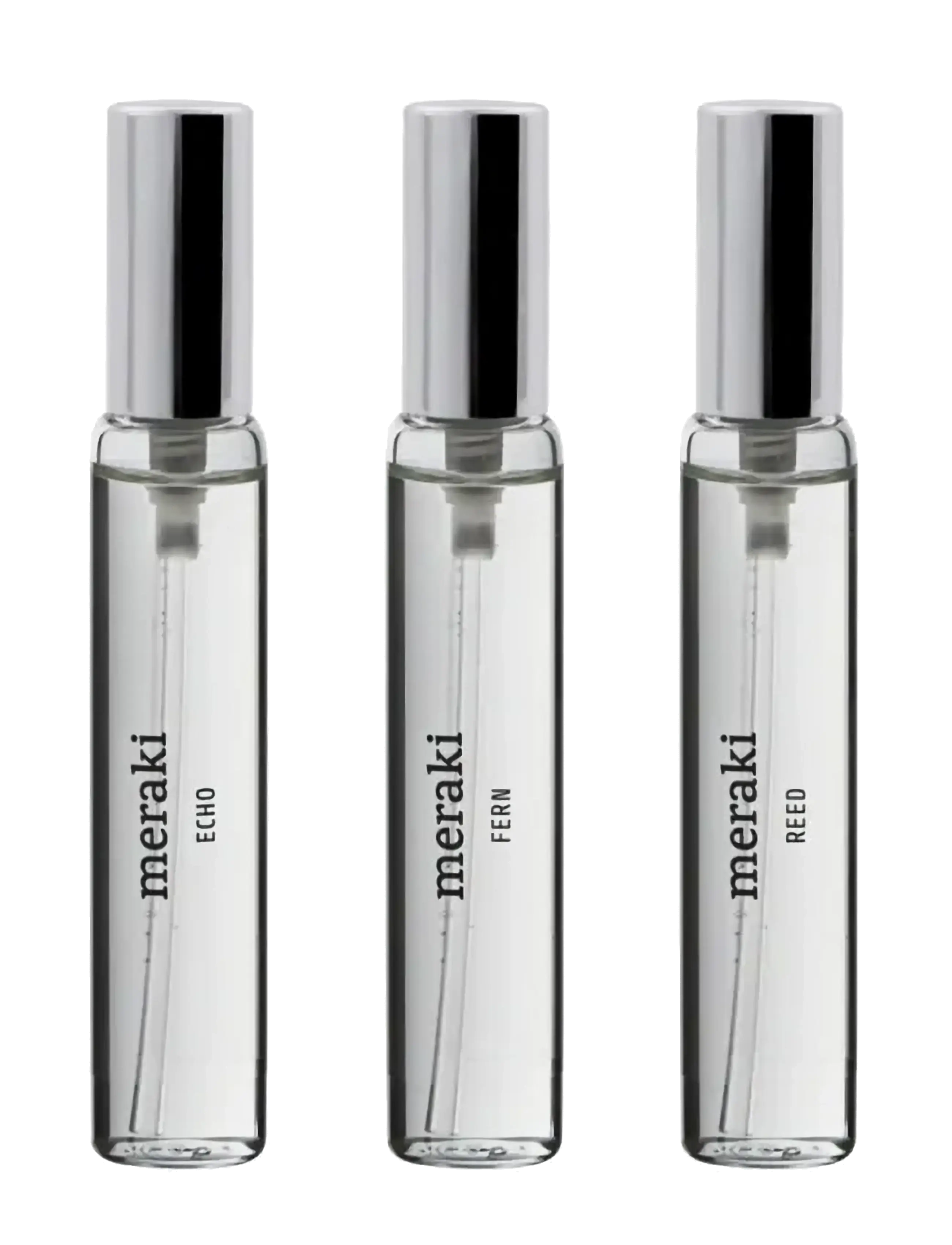 meraki Eau de toilette, The sense collection, 3 x 10 ml, Clear - Gaveæsker - CLEAR / undefined