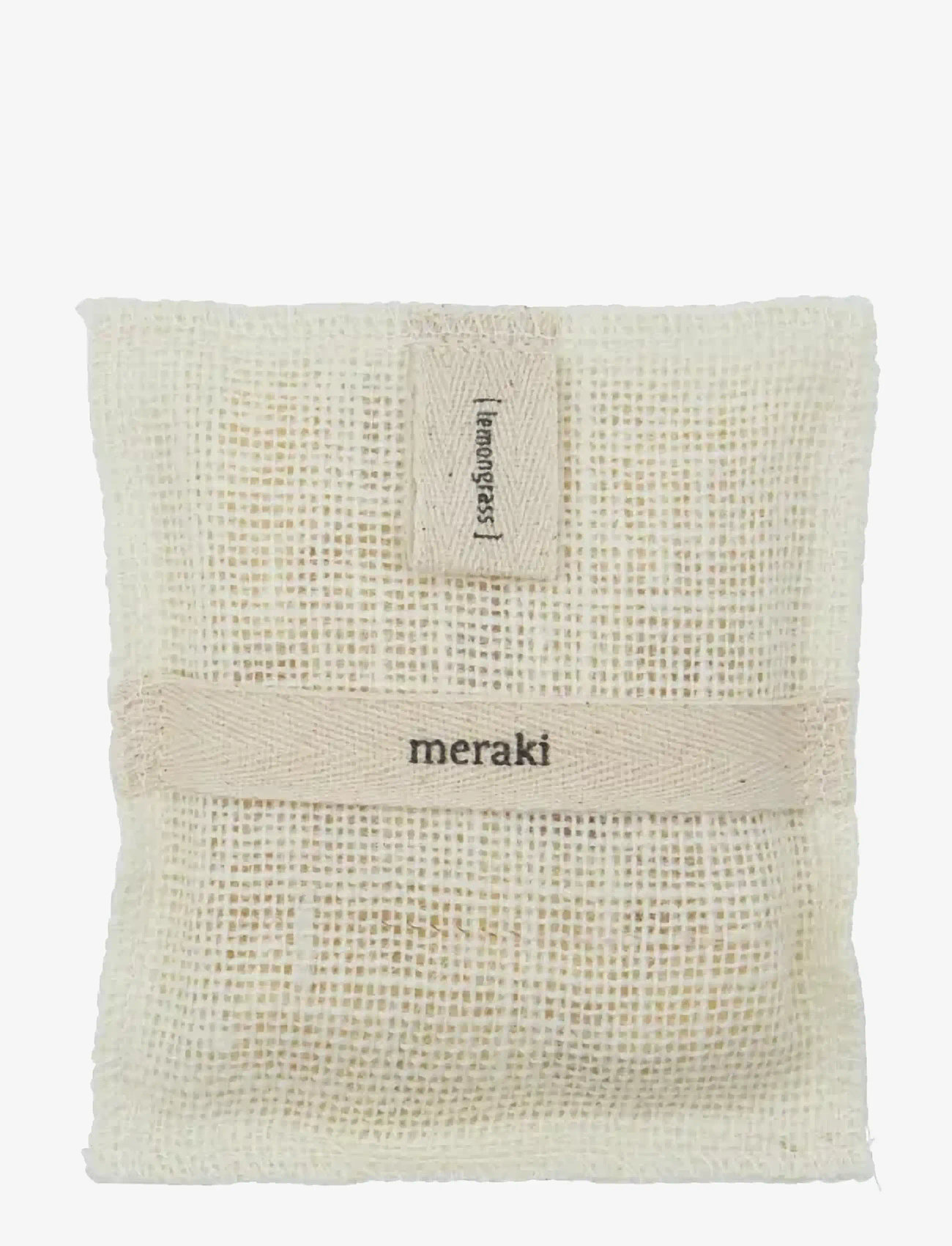 meraki - Bath mitt, Lemongrass, 140 g - skrubb & exfoliators - kropp  - beige - 1