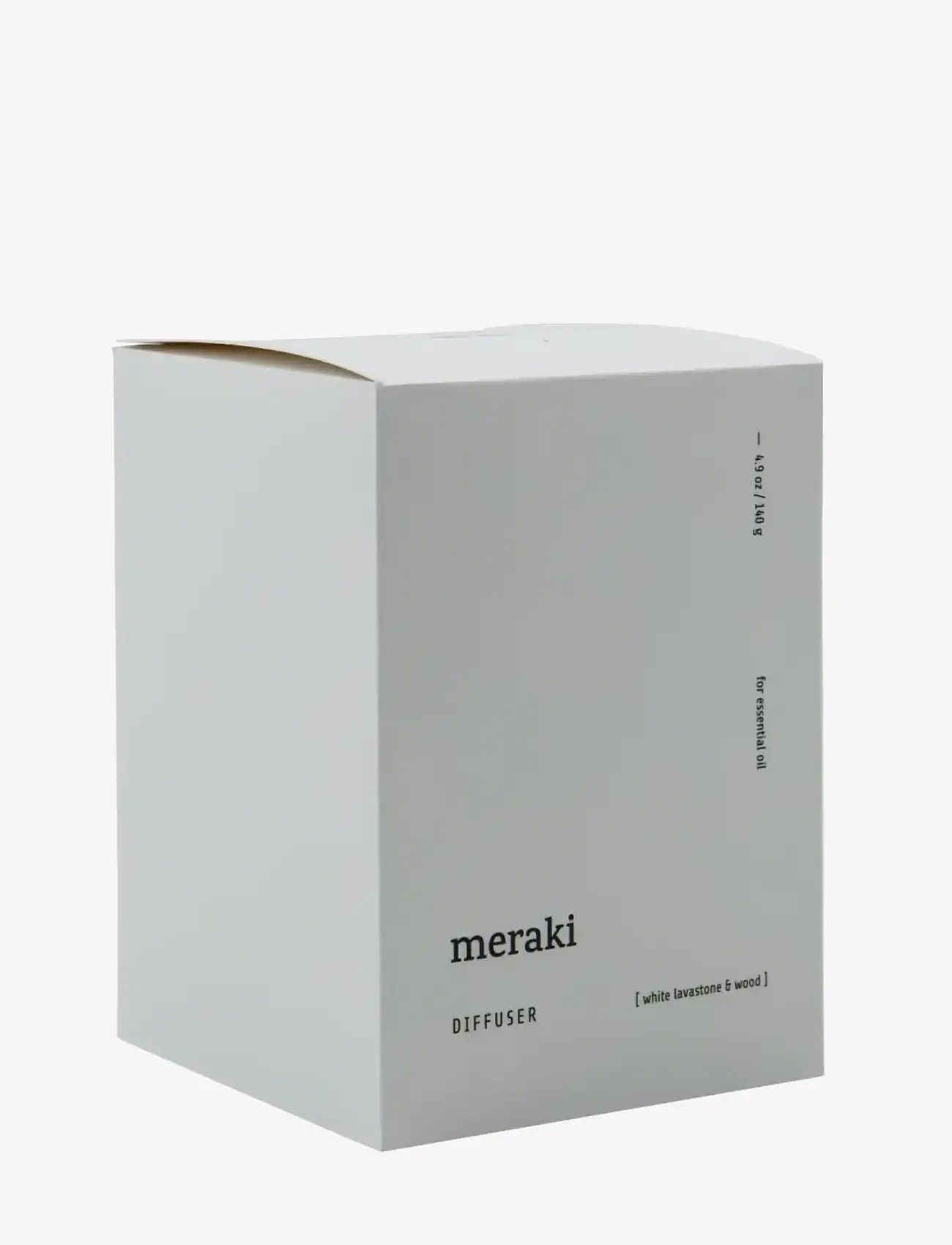 meraki - Diffuser, MKLavastone & wood, White - doftpinnar - white - 3